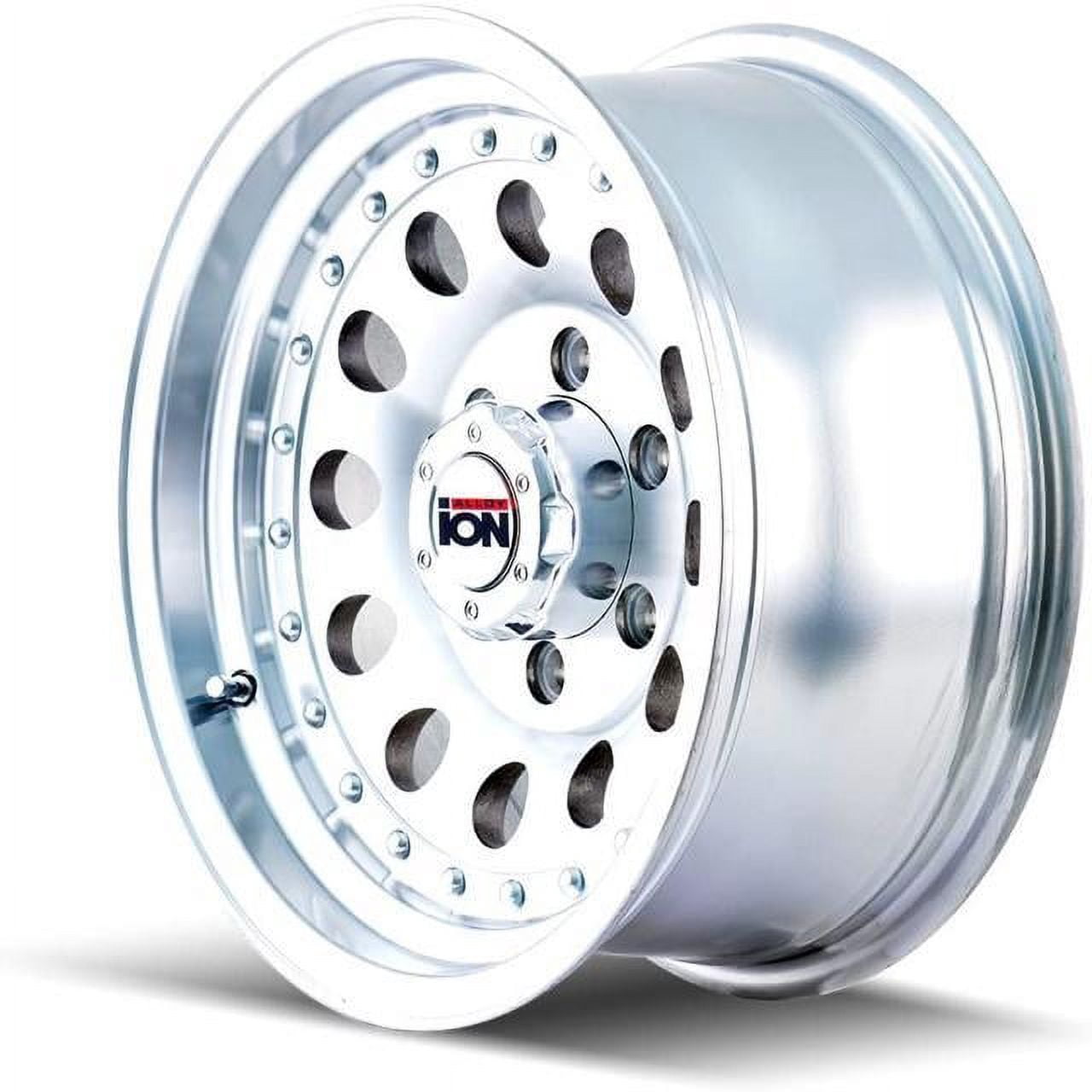 Ion 71 Alloy Wheel 15x7 in 5x4.5 Bolt Pattern (-6mm Offset) Machined Finish 2jsav