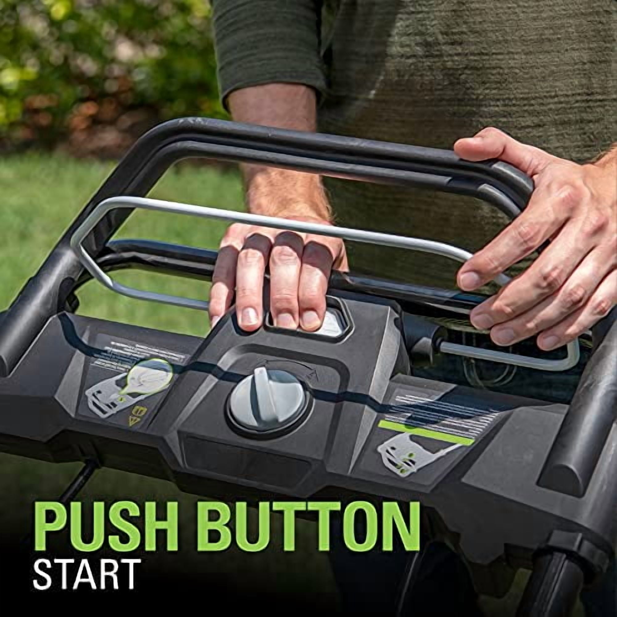 Greenworks 40V 21 in Brushless Self-Propelled Lawn Mower with 2 x 4Ah USB Batteries and Charger (21 in) 6lc8i