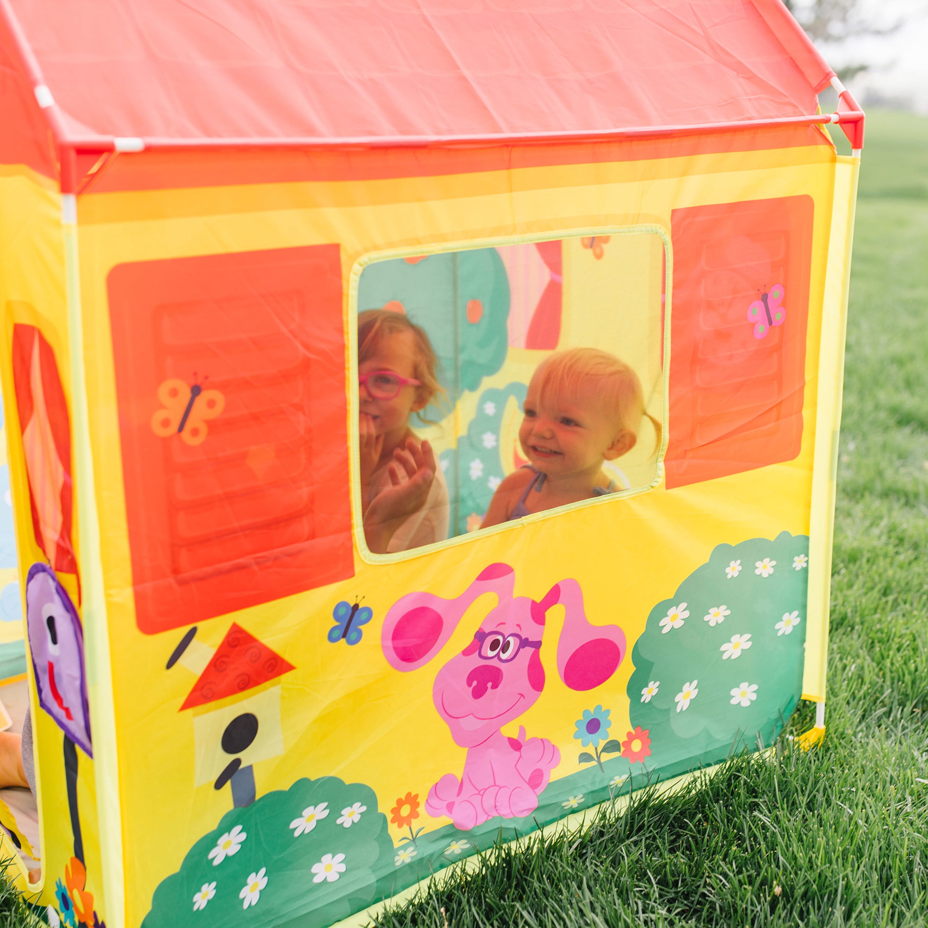 Melissa & Doug Blue's Clues & You! Blue's House Play Tent (Blue, 4 ft) g20ss
