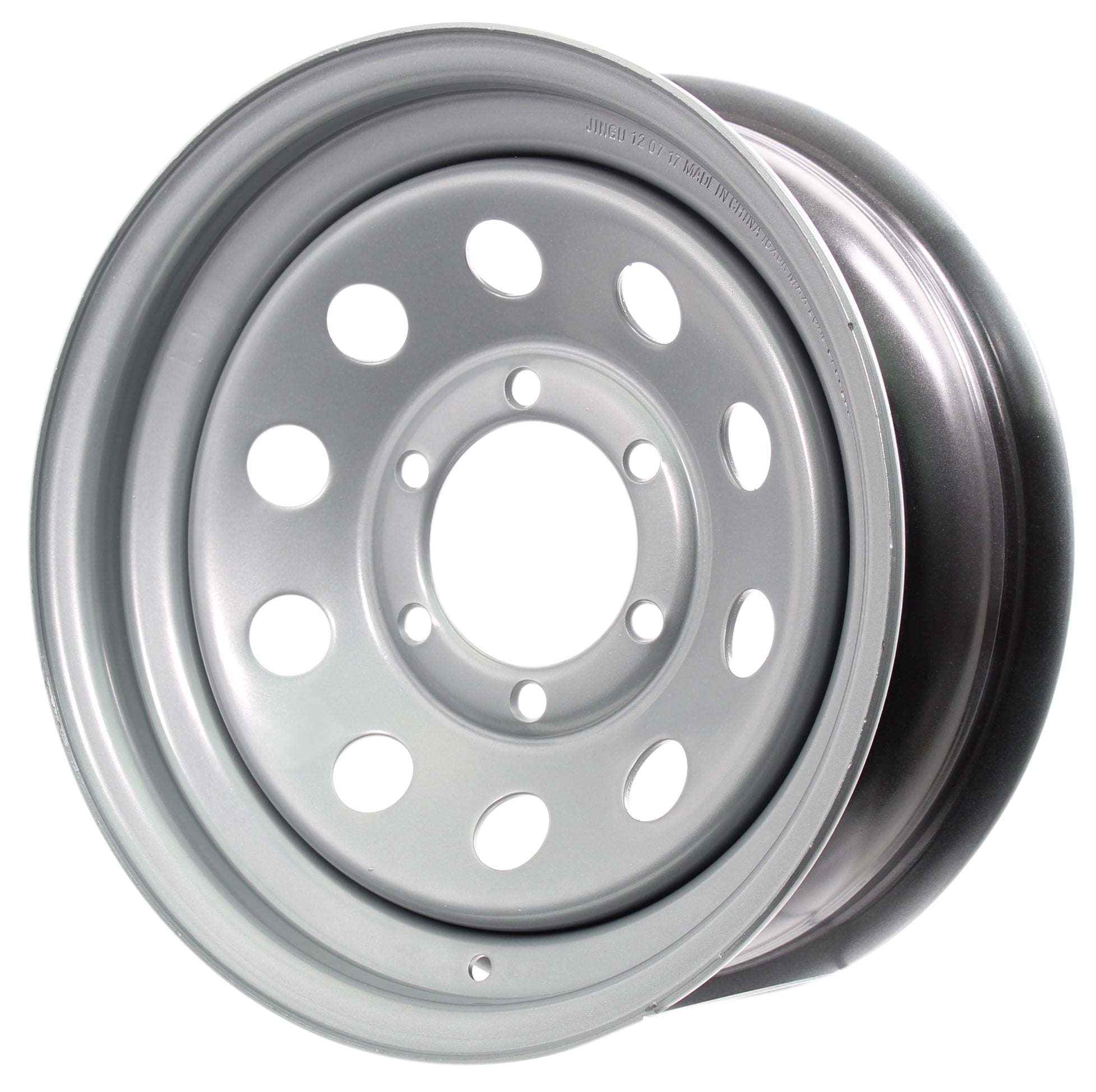 eCustomRim Trailer Wheel Rim (Silver, 16x6 in, 2-Pack) rxvkz