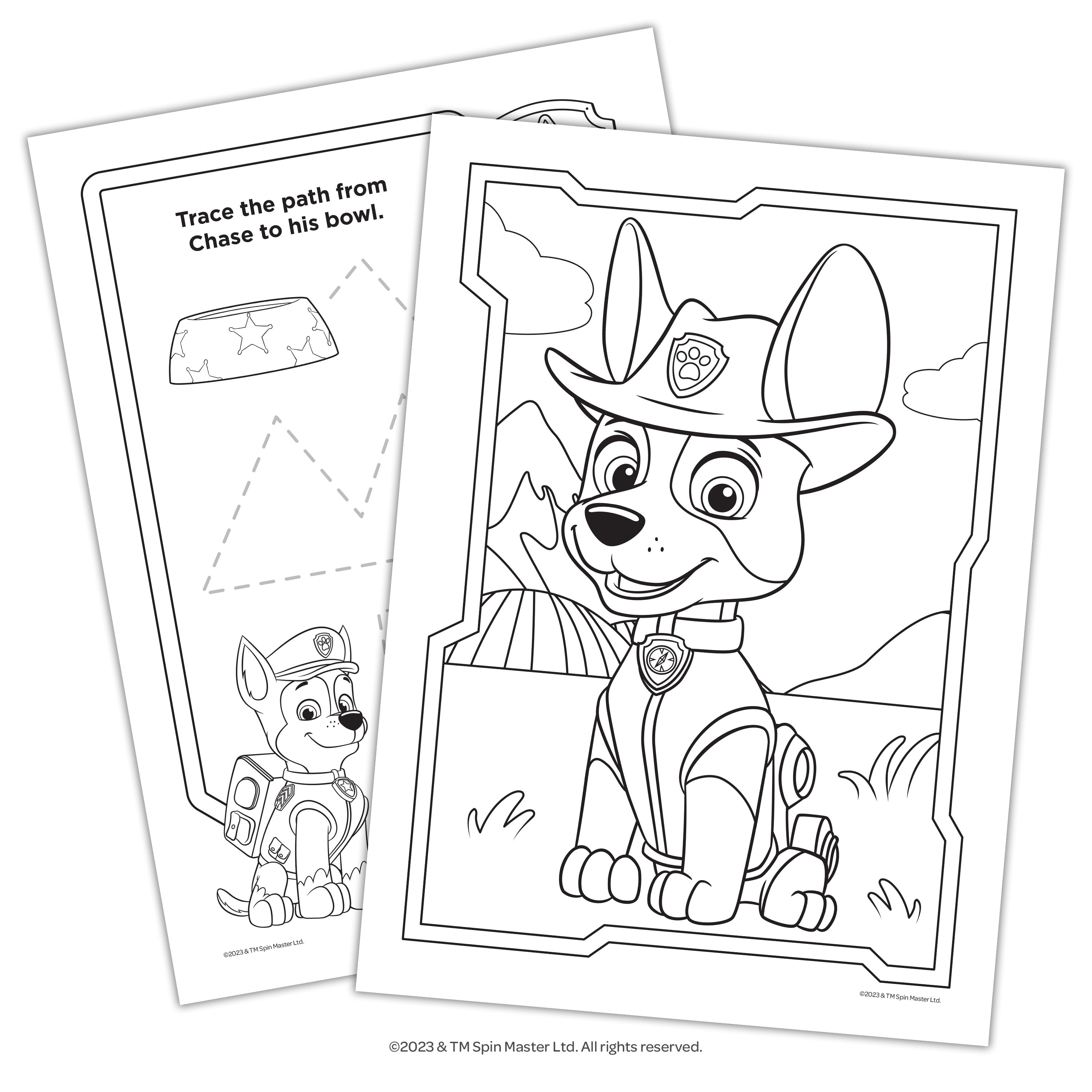 PAW Patrol Jumbo Coloring Book, Activity Book for Kids (64 Pages, 10.75 in x 7.75 in) rot9i