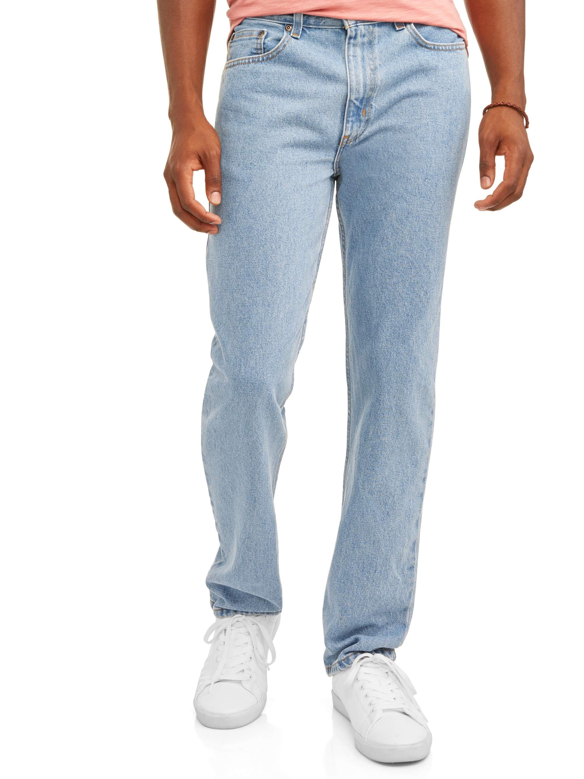 George Men's Classic Fit 100% Cotton Regular Fit Jeans (Blue, 32 x 32) gf9cq