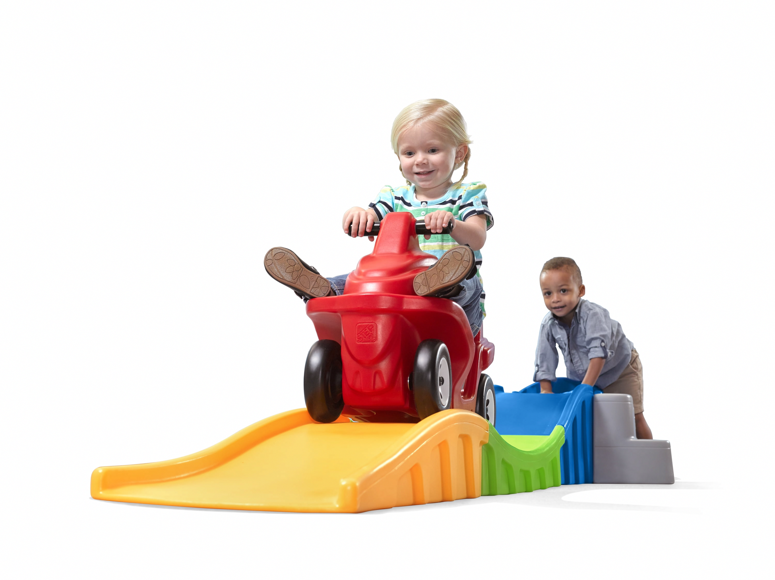 Step2 Anniversary Edition Up & Down Roller Coaster Ride-On Toy (10 ft Track, 50 lb Capacity) 3q1ku - Image 7