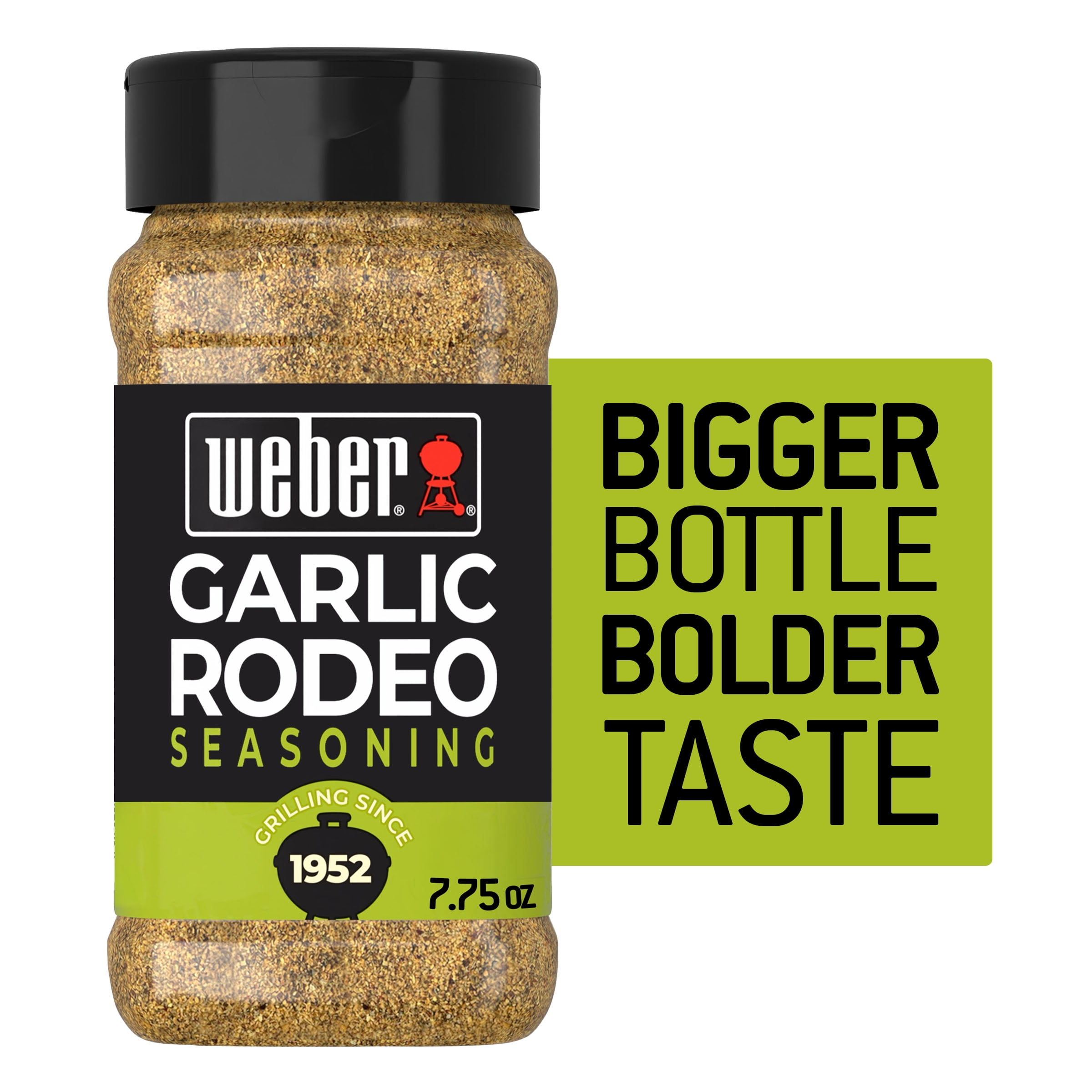 Weber Garlic Rodeo Seasoning Blend, Savory Herb Grilling Spice (7.75 oz) cp1vn