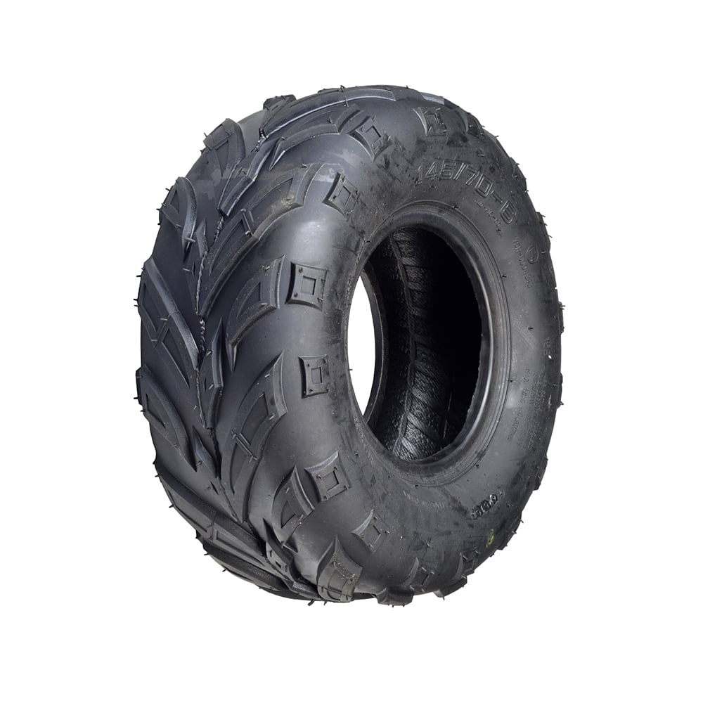 AlveyTech 145/70-6 V-Tread Off-Road Tire for Mini Bikes and Go-Karts (145/70-6) 9qxei