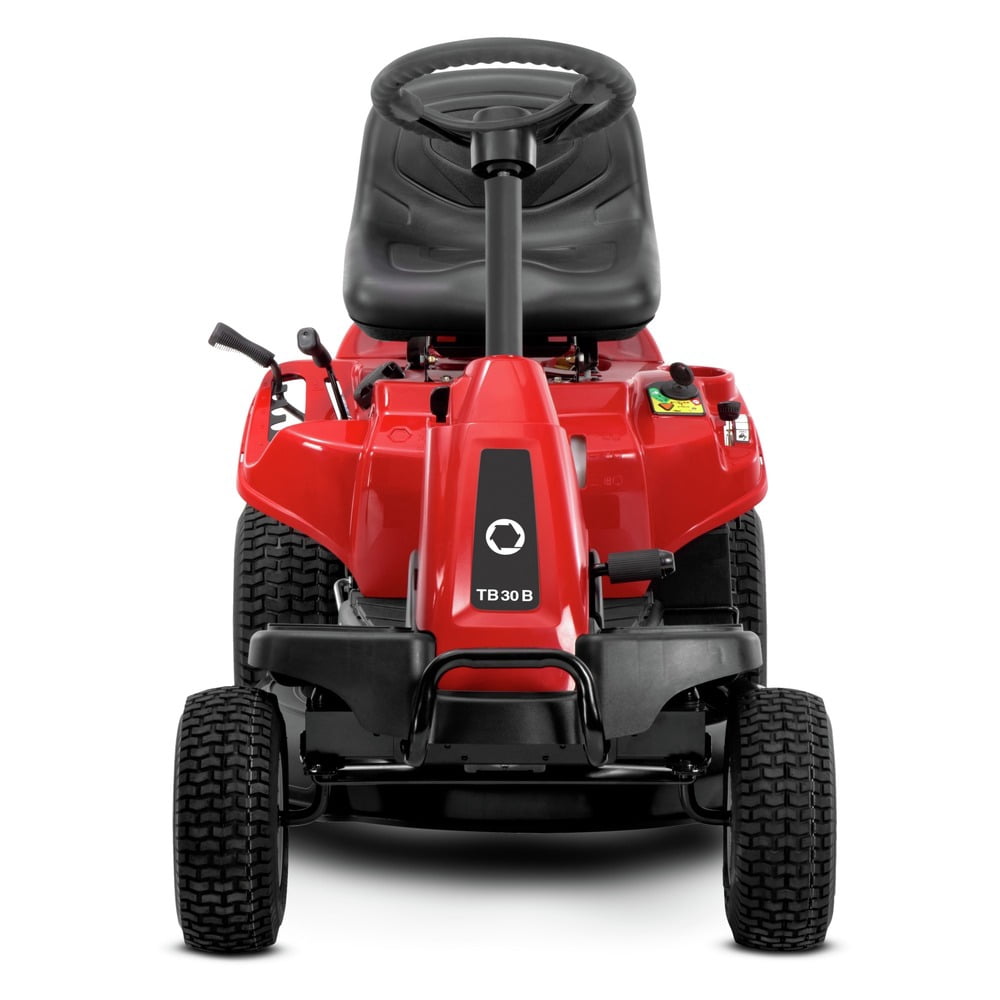 Troy-Bilt 30 in. Compact Riding Gas Lawn Mower with Briggs & Stratton Engine (344cc, 6-Speed) zcl1u