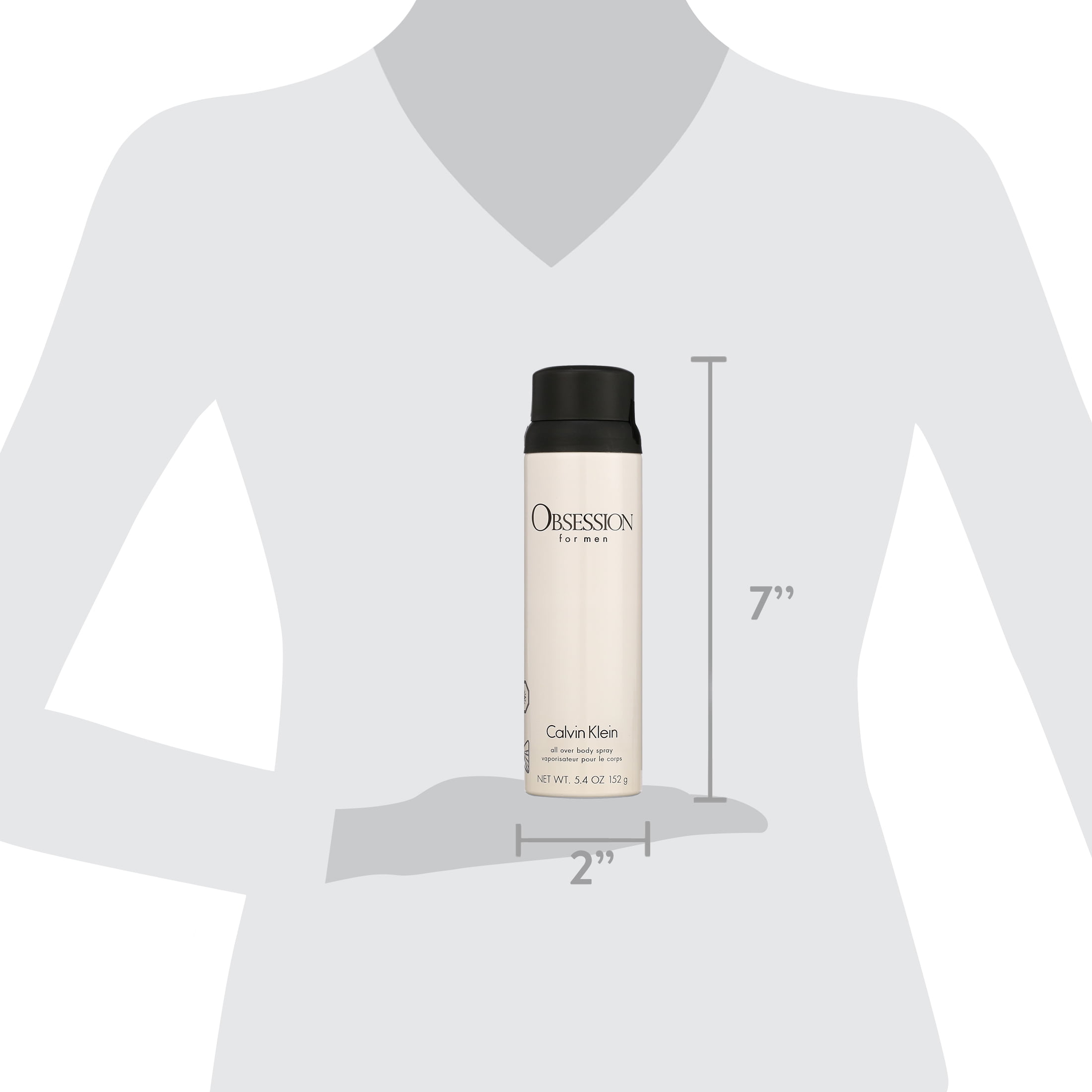Calvin Klein Obsession Body Spray for Men, Warm and Spicy Fragrance (5.4 oz) 2e6zd