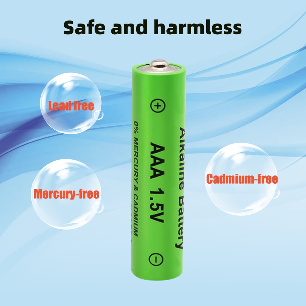 Zengest AAA Rechargeable Batteries (16-Pack, 600mAh) High-Capacity Triple A Power Cells for Household Electronics and Solar Lights tmd2z