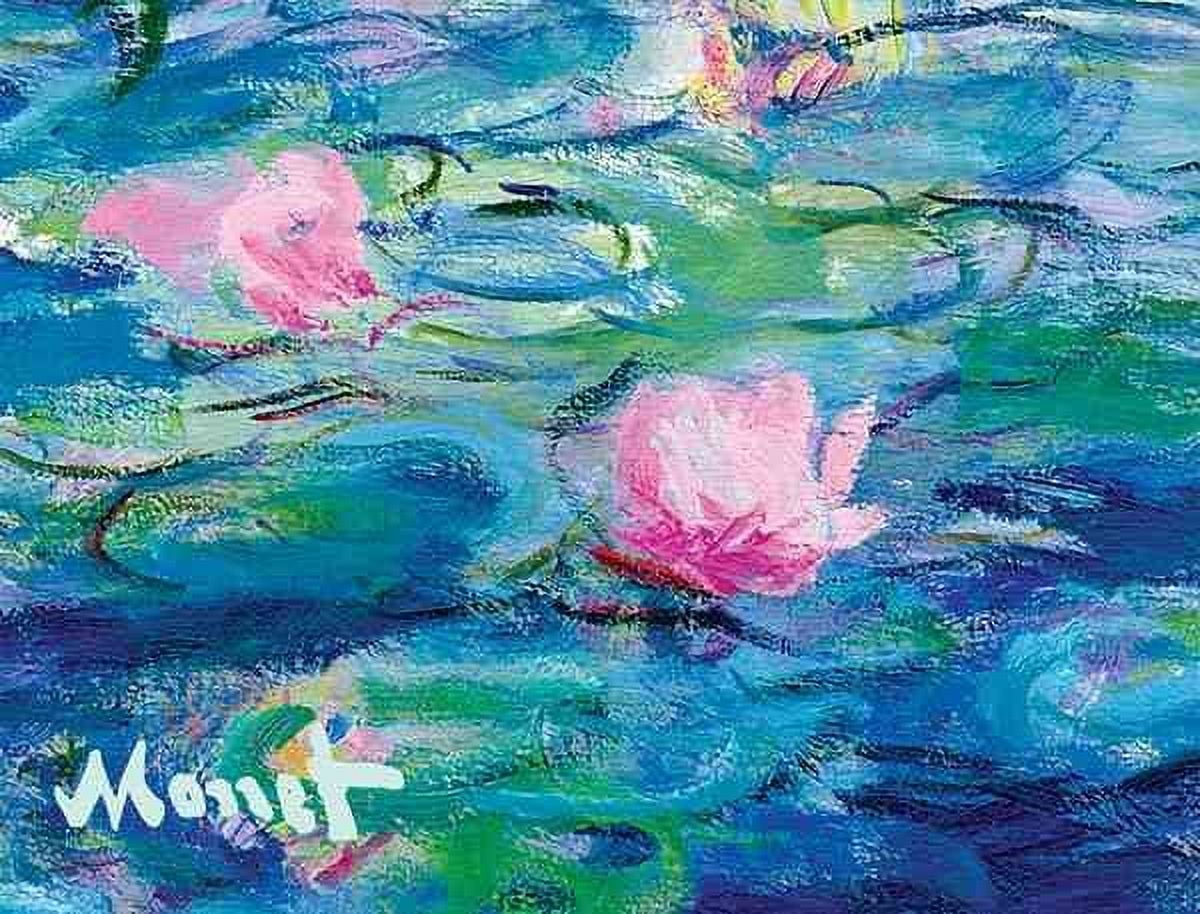 Galison Monet Waterlilies Portfolio Notes (12 Cards, 4 Designs) 48dx2