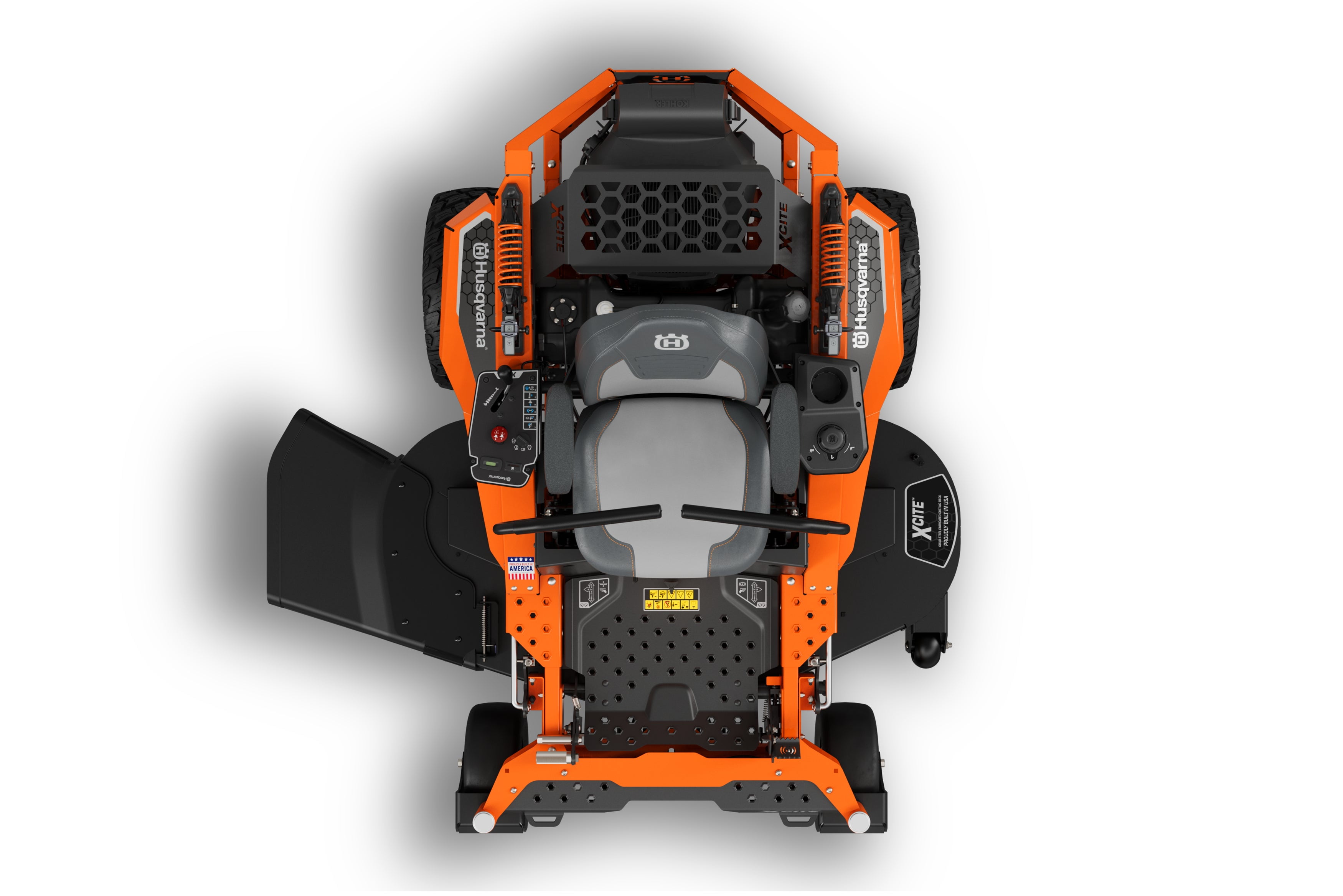 Husqvarna Xcite Z375 Zero Turn Mower with 26HP Kohler Engine and 60-in Fabricated Deck 3w6kc