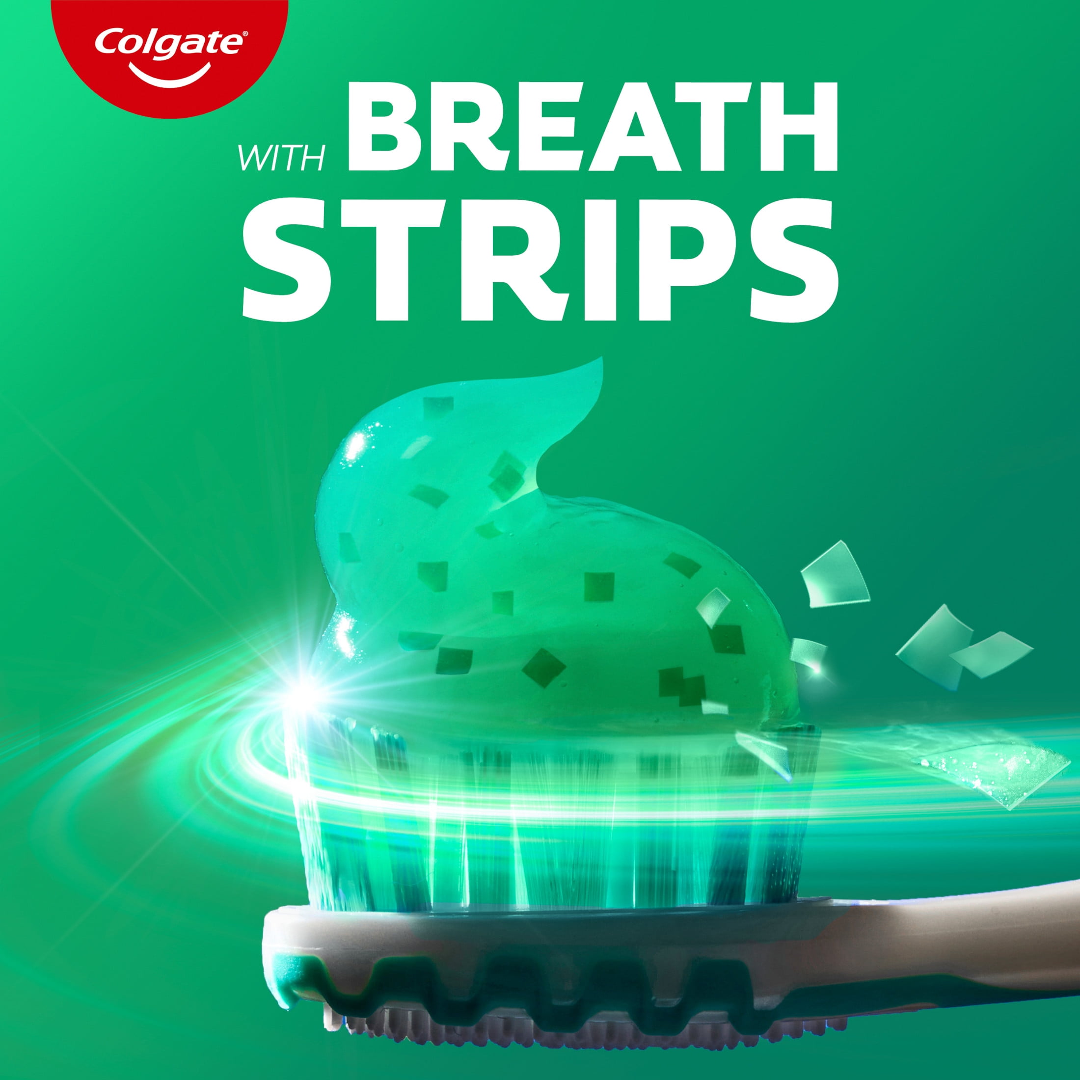 Colgate Max Fresh Whitening Toothpaste with Mini Breath Strips, Clean Mint (6.3 oz) 0uivi