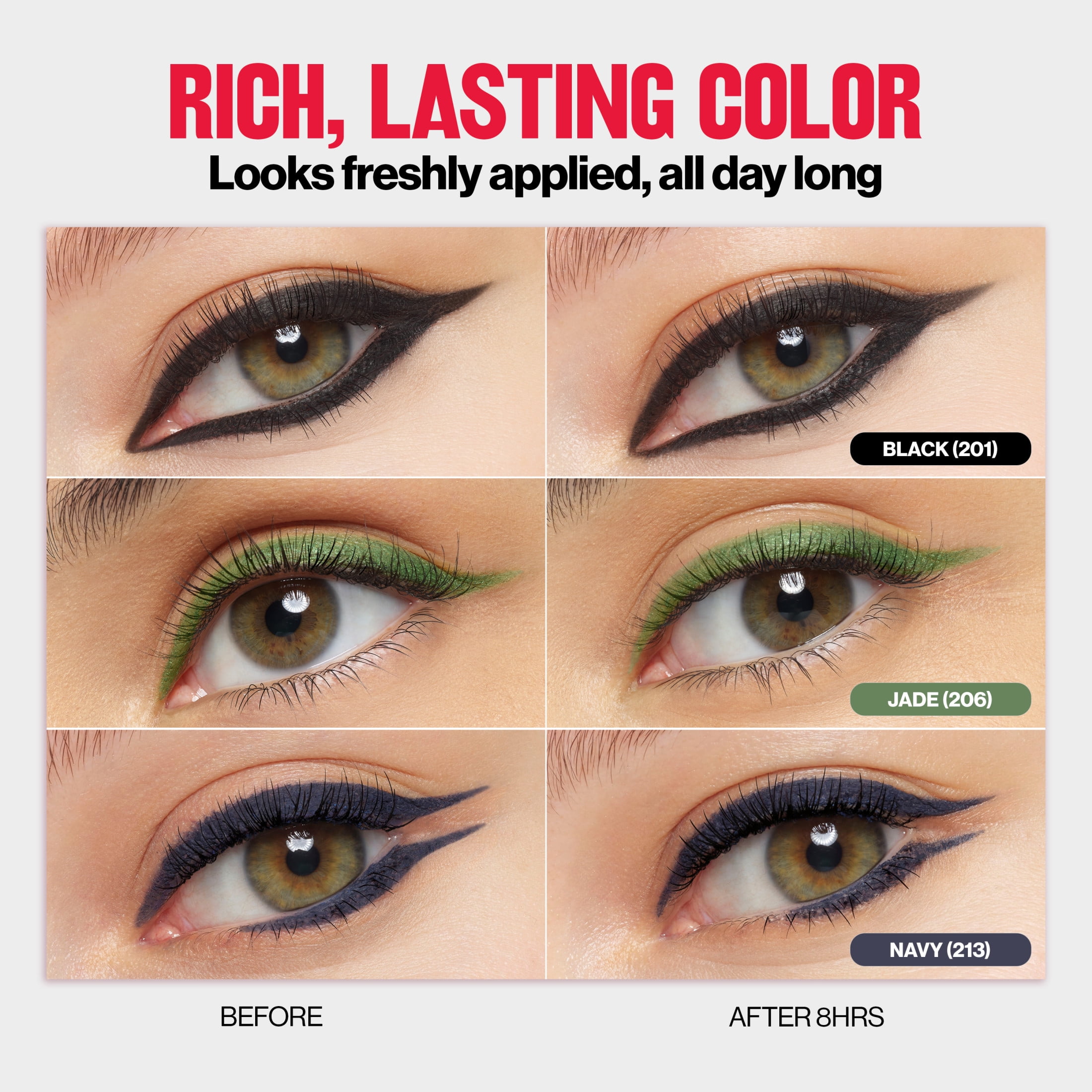 Revlon ColorStay Waterproof Eyeliner Pencil (Black, 2 Pack) ld182
