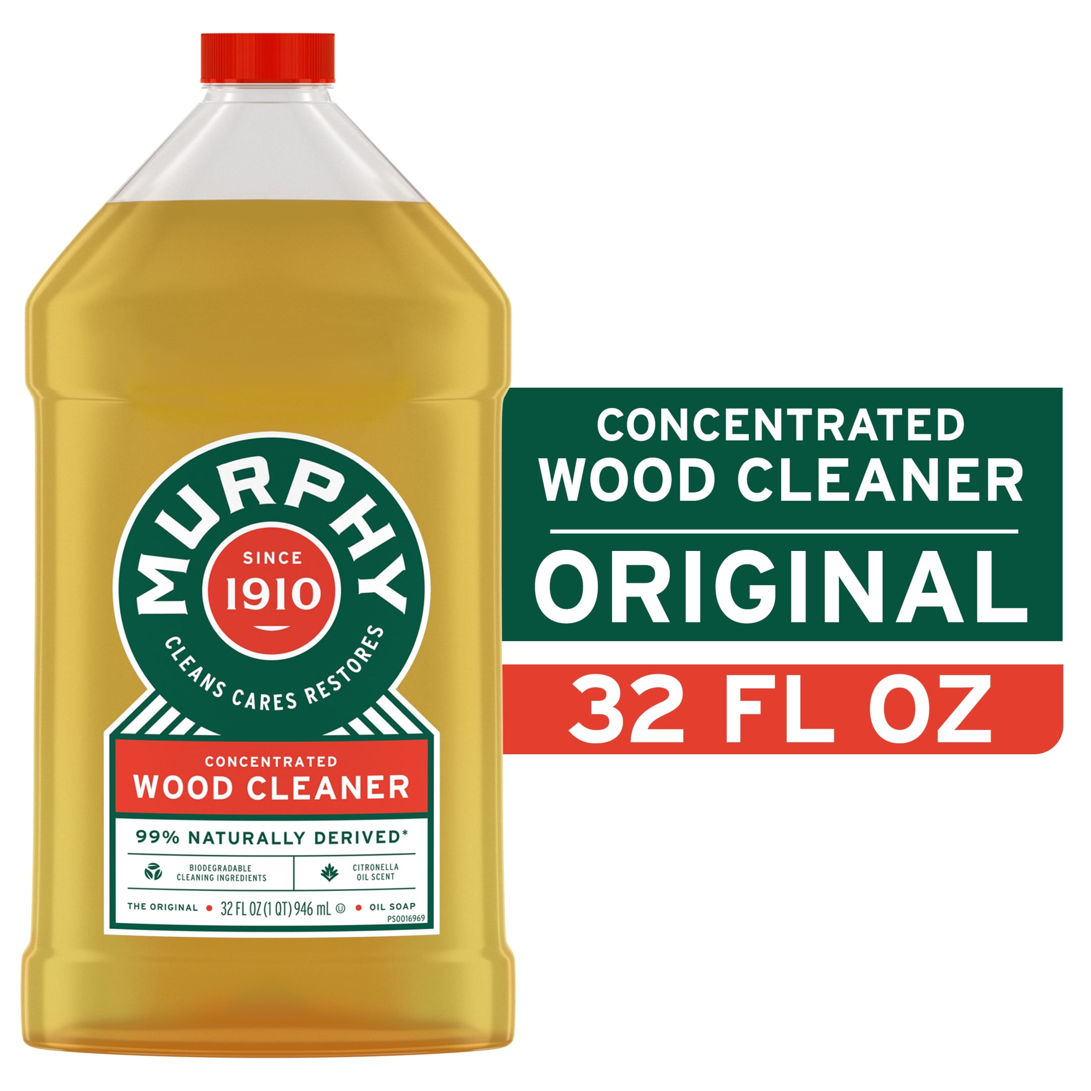 Murphy Oil Wood Surface Household Cleaner (Original, 32 fl oz) 43mmh