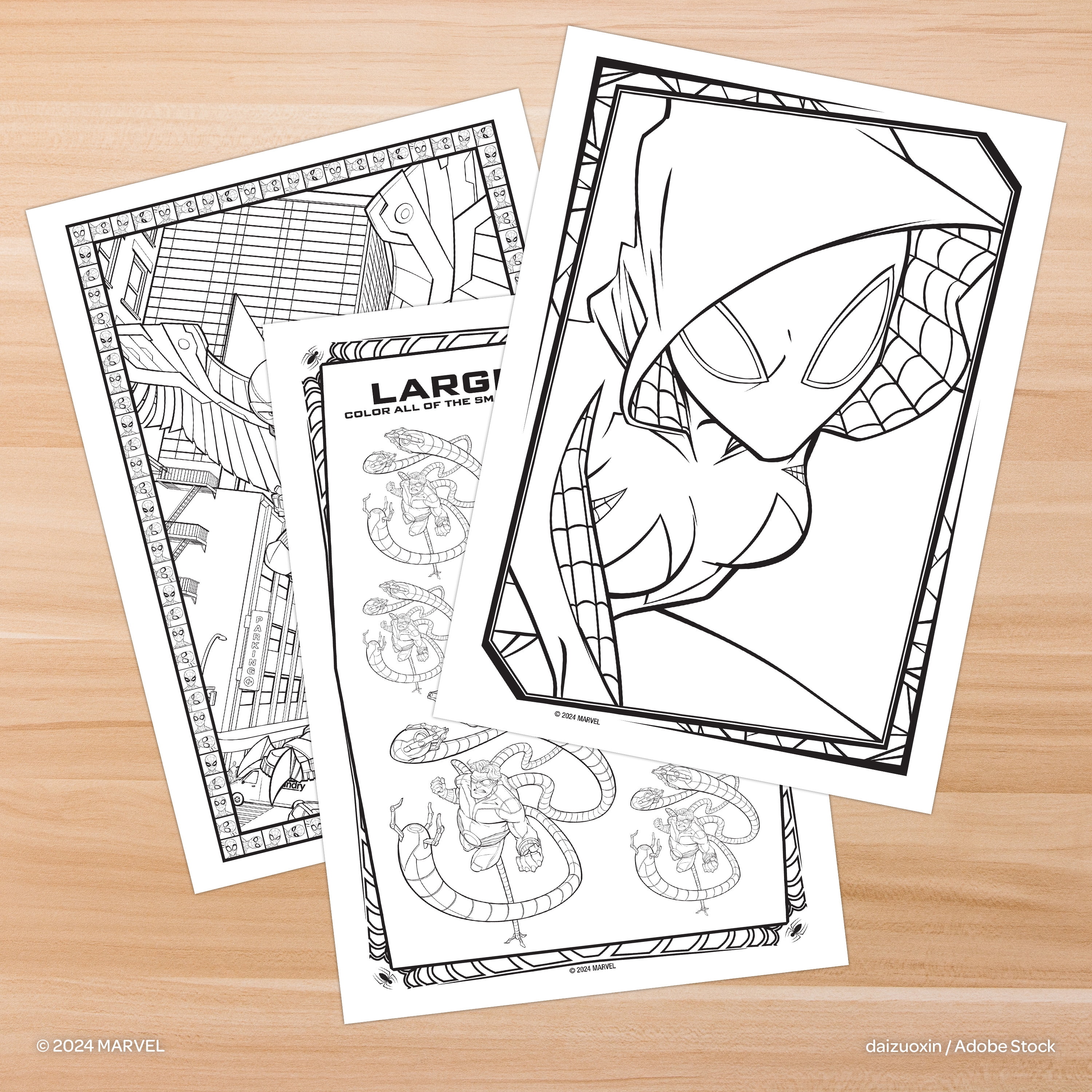 Marvel Spiderman Coloring and Activity Book with Tear and Share Pages (48 Pages, 7.75 in x 10.75 in) o0oyb