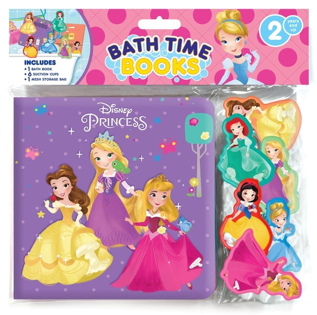 Phidal Disney Princess Bath Time Book (Waterproof EVA Material, 1 Pack) xmt6t