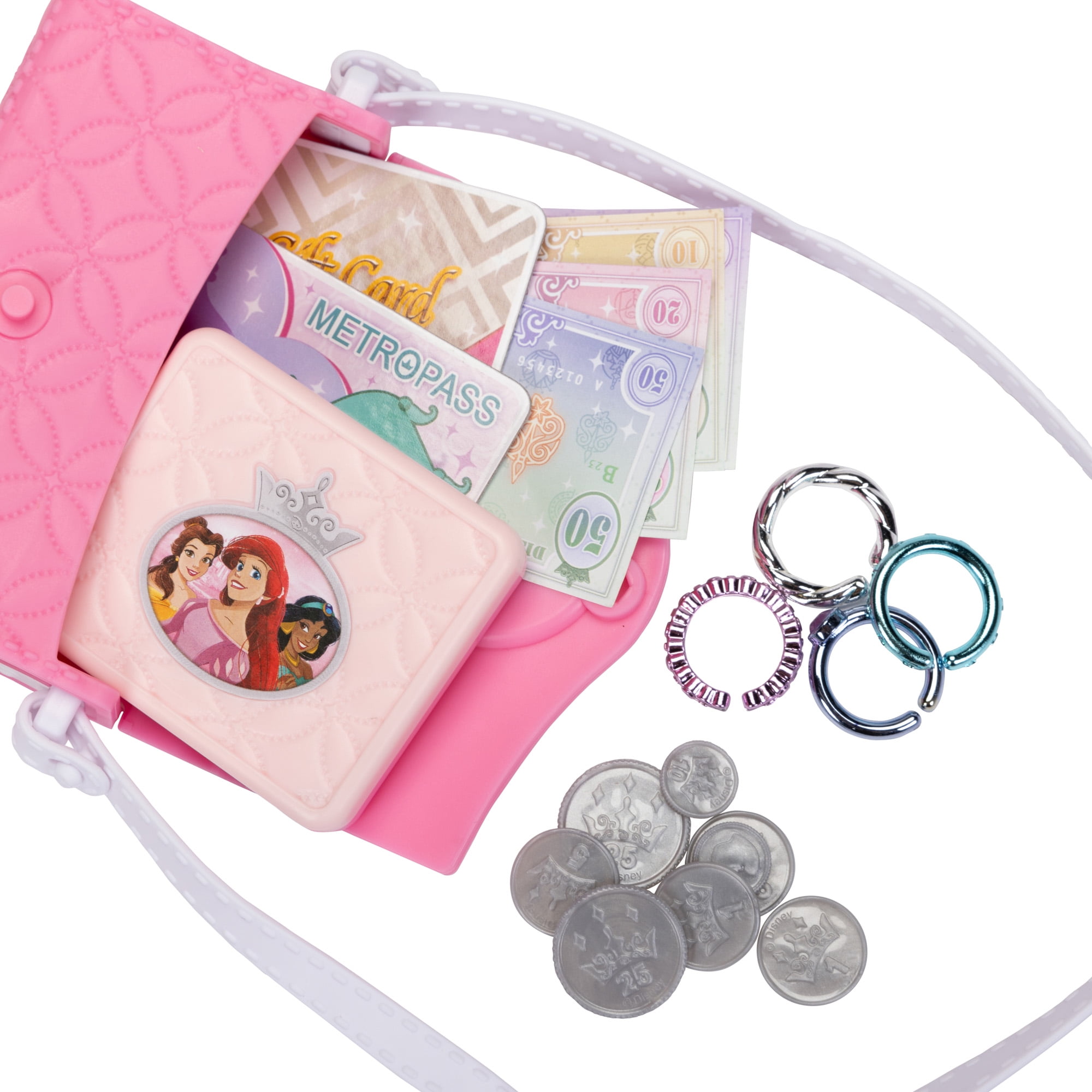 Disney Princess Style Collection Chic Petites Fashion Accessory Set (Multi-color, 9 Piece Set) c6yzd