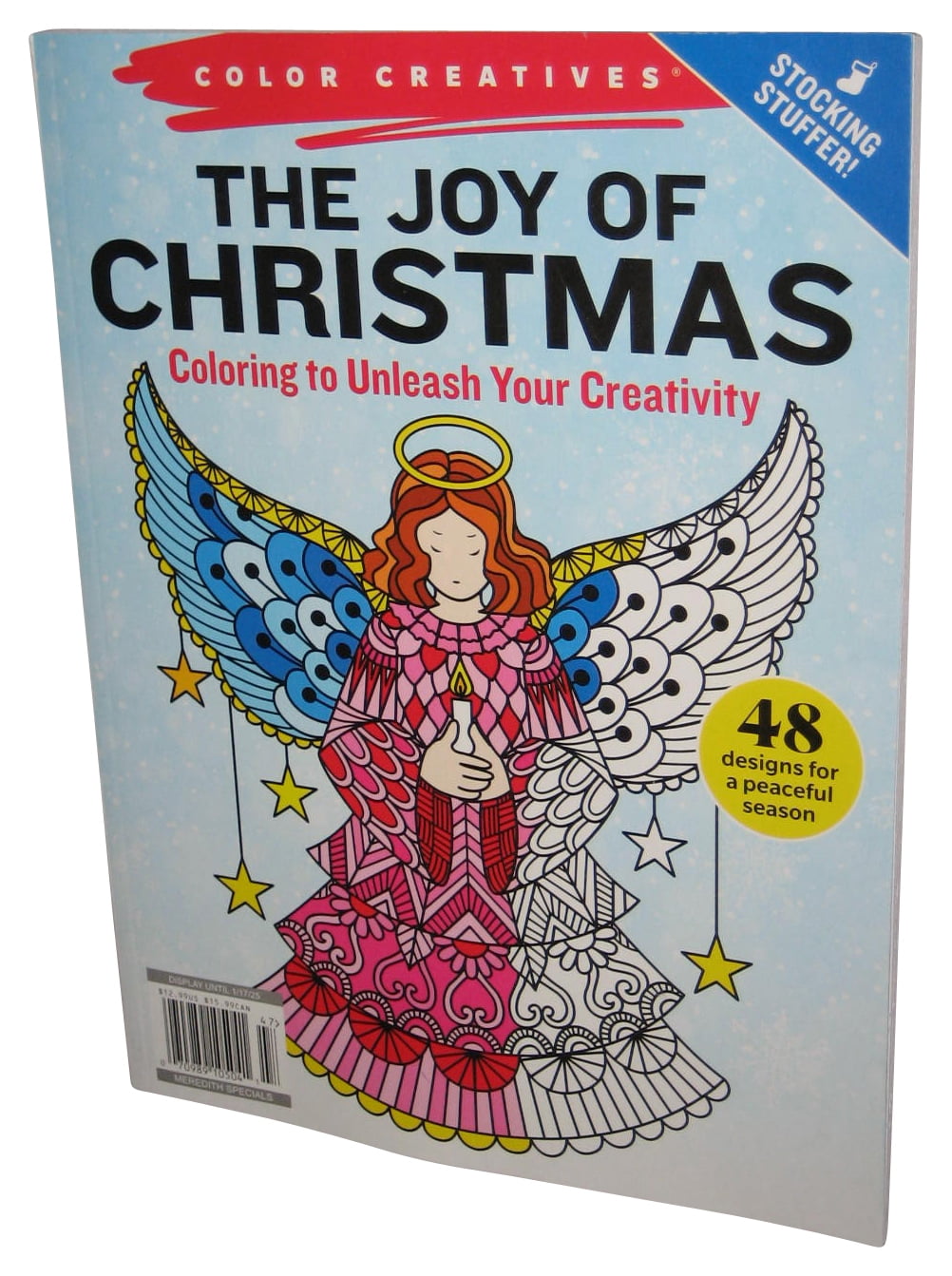 Creatives The Joy of Christmas Coloring Book for Kids and Adults (8.5 in x 11 in) gfqku
