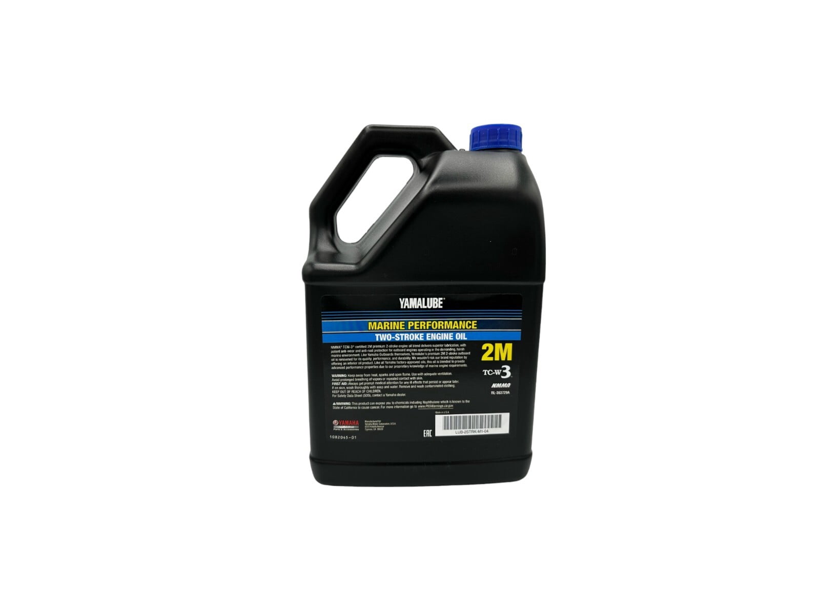 Yamaha Yamalube 2M Marine Semi-Synthetic 2-Stroke Outboard Engine Oil (32 fl oz) azdjl