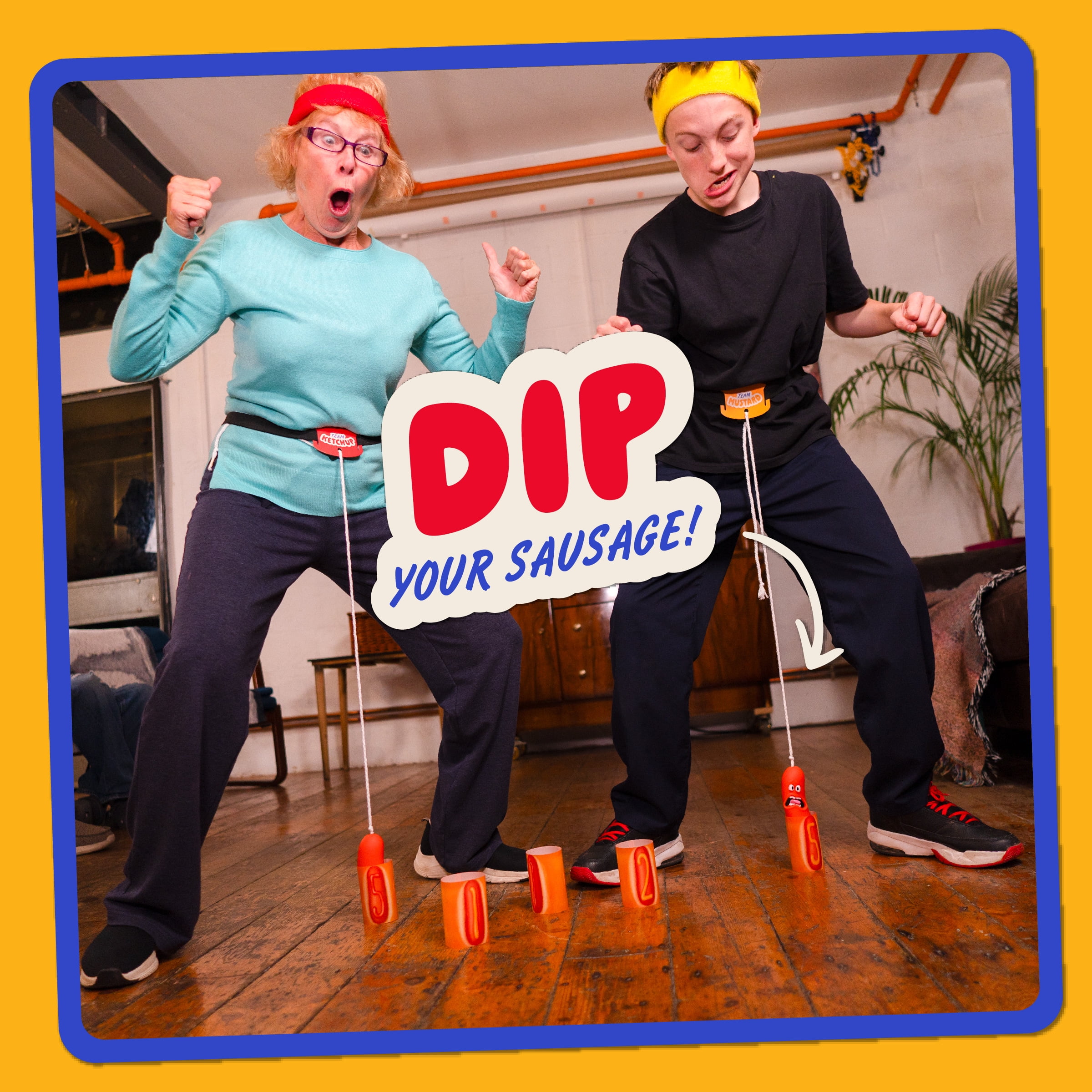 Lucky Egg Swing Your Sausage Active Party Game (Family Group Activity, 1 Set) 61any - Image 6