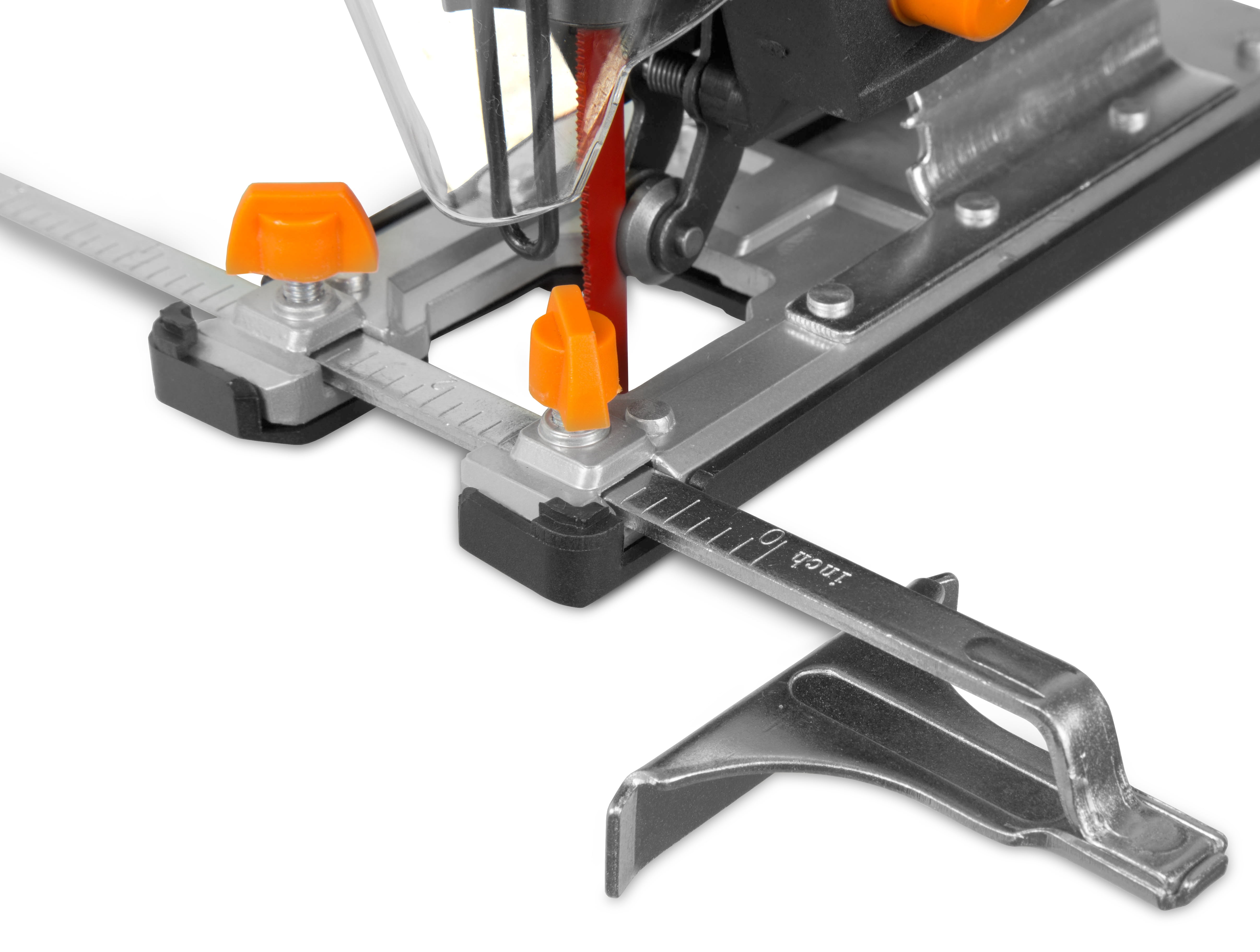WEN 6.6-Amp Variable Speed Orbital Jig Saw with Laser and LED Light (Black, 1 Unit) 2qfk0
