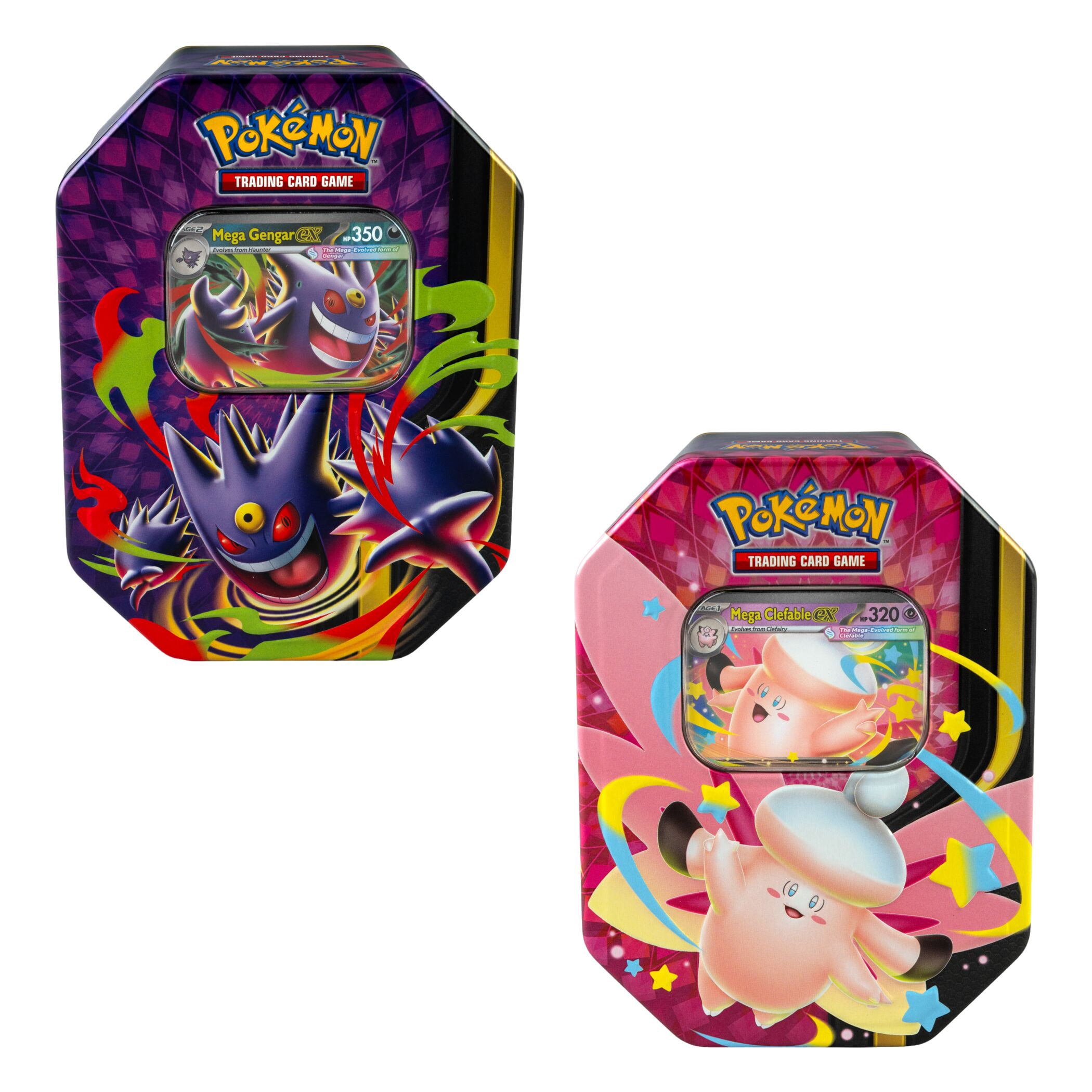 Pokémon Trading Card Game Mega Moonlit Tin (4 Booster Packs, 1 Promo Card) uc9iv