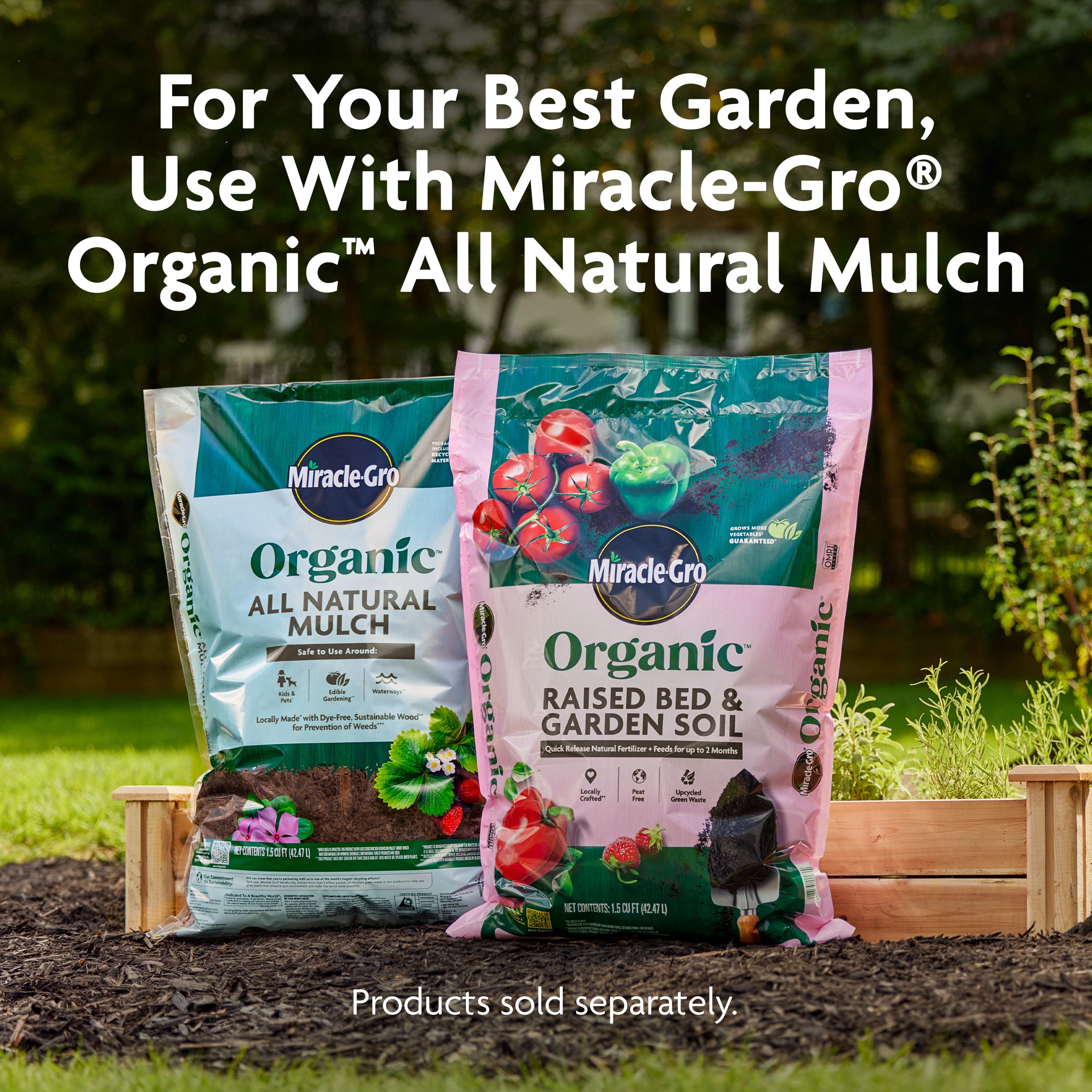 Miracle-Gro Organic Raised Bed and Garden Soil (1.5 cu ft) hobho