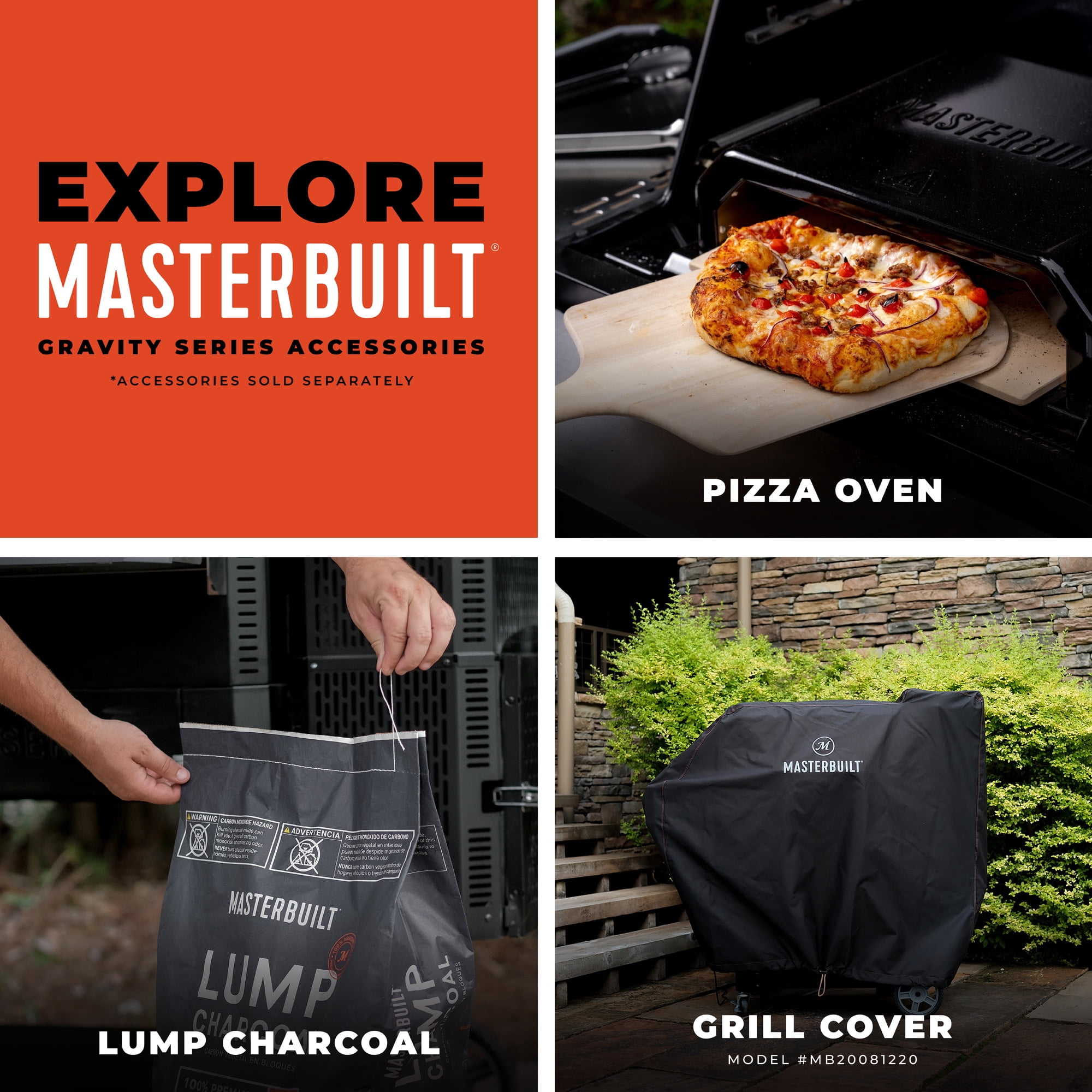 Masterbuilt Gravity Series XT Digital Charcoal Grill and Smoker (1,260 sq in) lykxn