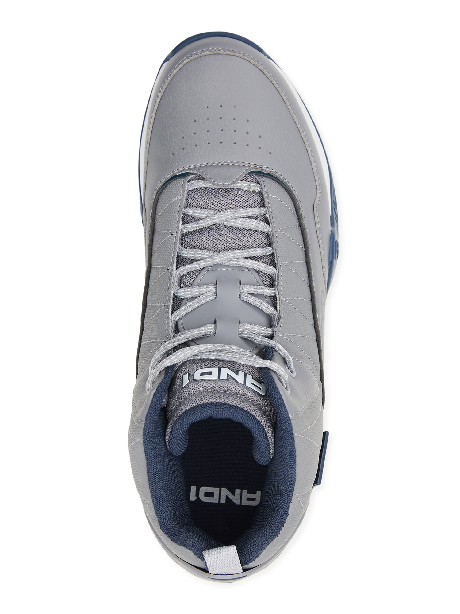AND1 Men’s Streetball Basketball Shoes High-Top (Grey, 10 US) l4lm7