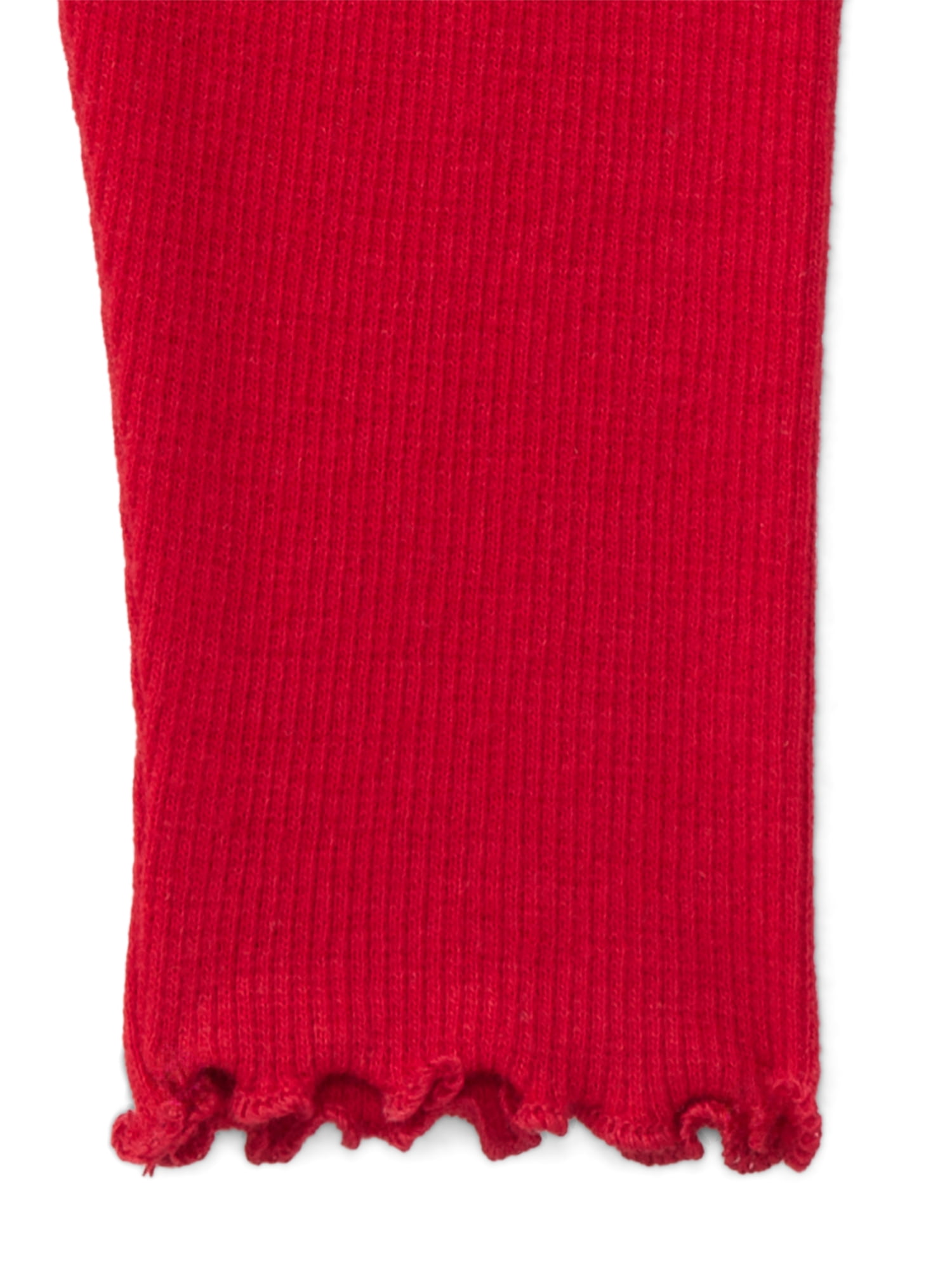 Garanimals Baby Girls Flutter Ribbed Leggings (Red, 0M-24M) 8fdd1