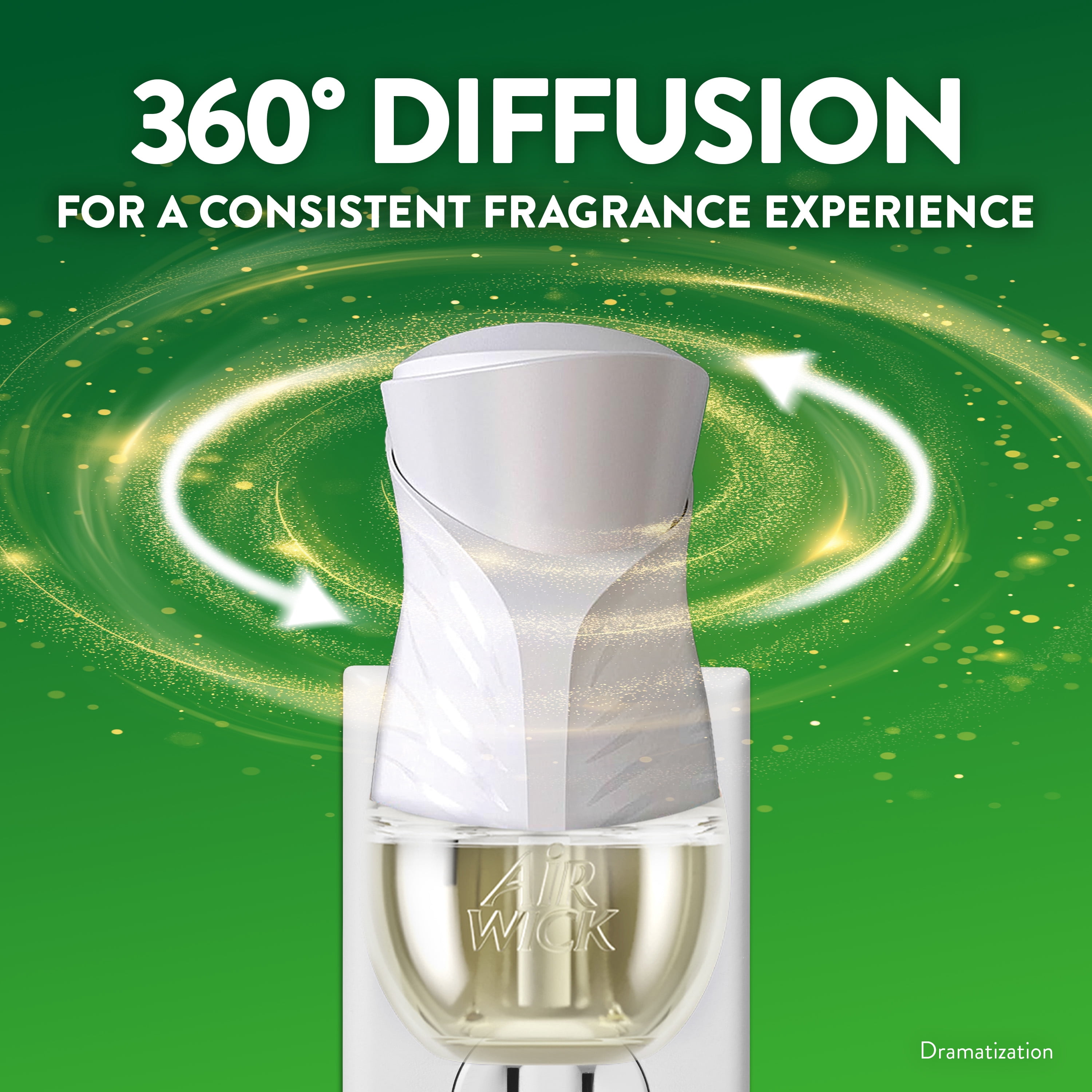 Air Wick Plug-In Air Freshener Scented Oil Warmer Device (White, 5 Pack) p9ogt