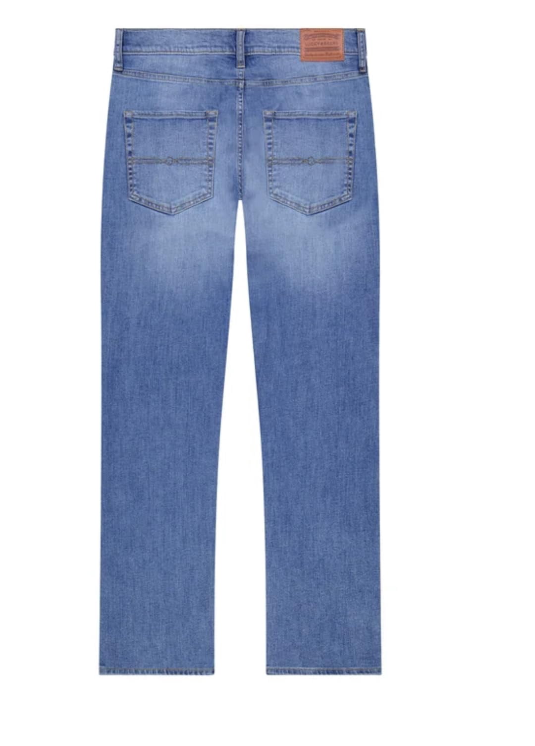 Lucky Brand Men's 223 Straight Leg Stretch Denim Jeans (Blue, 36 in Waist x 32 in Inseam) 3lx6r