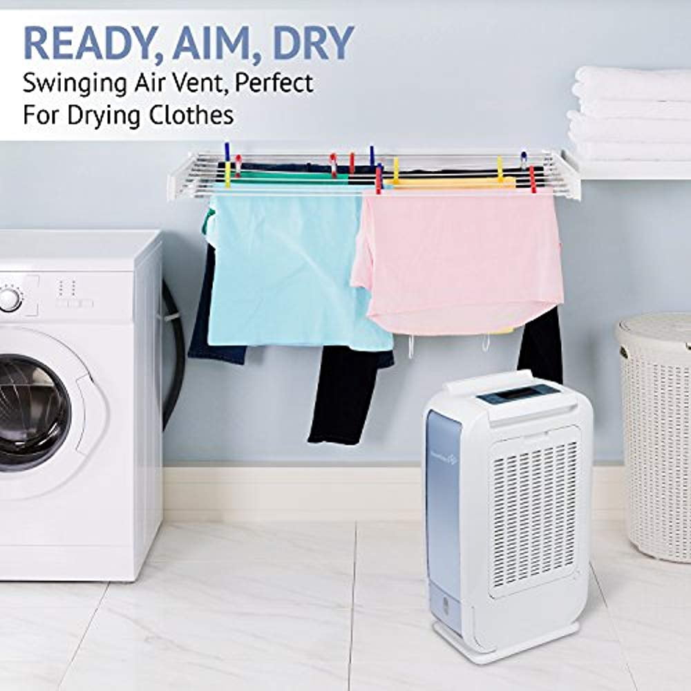 IVATION 13-Pint Desiccant Dehumidifier, Compact & Quiet Air Moisture Remover (White, 13 Pint) yvkti - Image 8