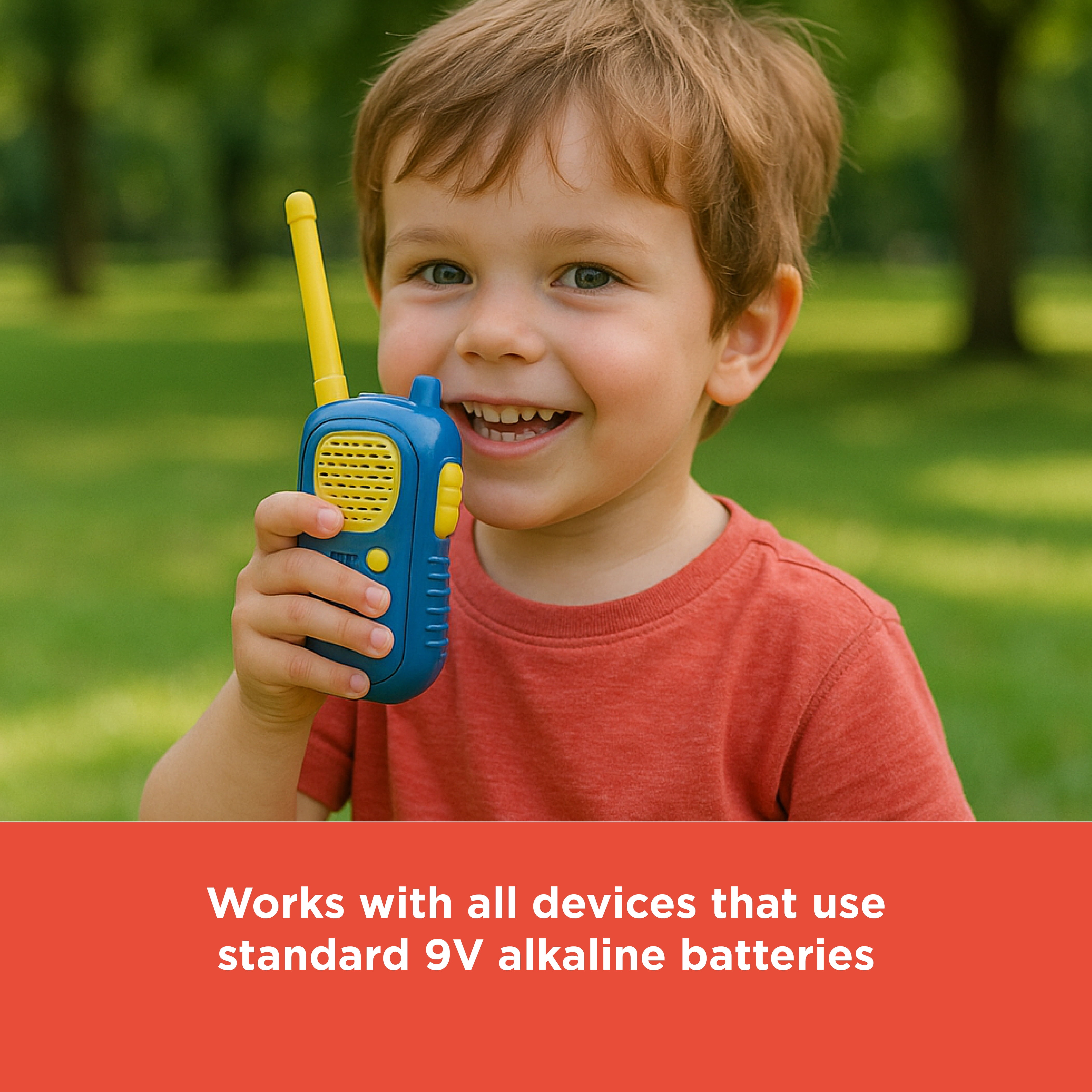 RadioShack 9V Alkaline Battery (Long-Lasting Power, 4-Pack) ia2eu