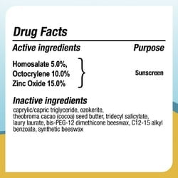 Equate Kids Broad Spectrum Sunscreen Stick, Mineral Actives SPF 50 (1.5 oz) aw62j