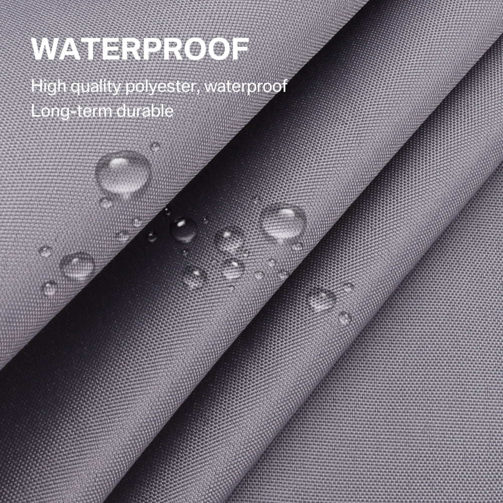 NEWEEN Rectangle Sun Shade Sail, UV Block Outdoor Patio Canopy with Durable D-Rings (Grey, 10 ft x 13 ft) z7qrq