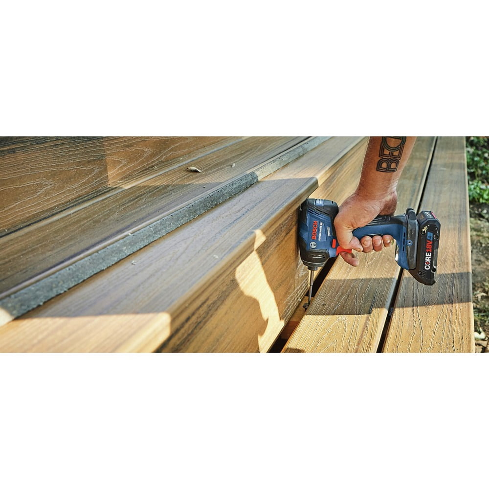 Bosch 18V Brushless Cordless Impact Driver Kit with 4 Ah Battery (1/4 in. Hex, Refurbished) 20rgc