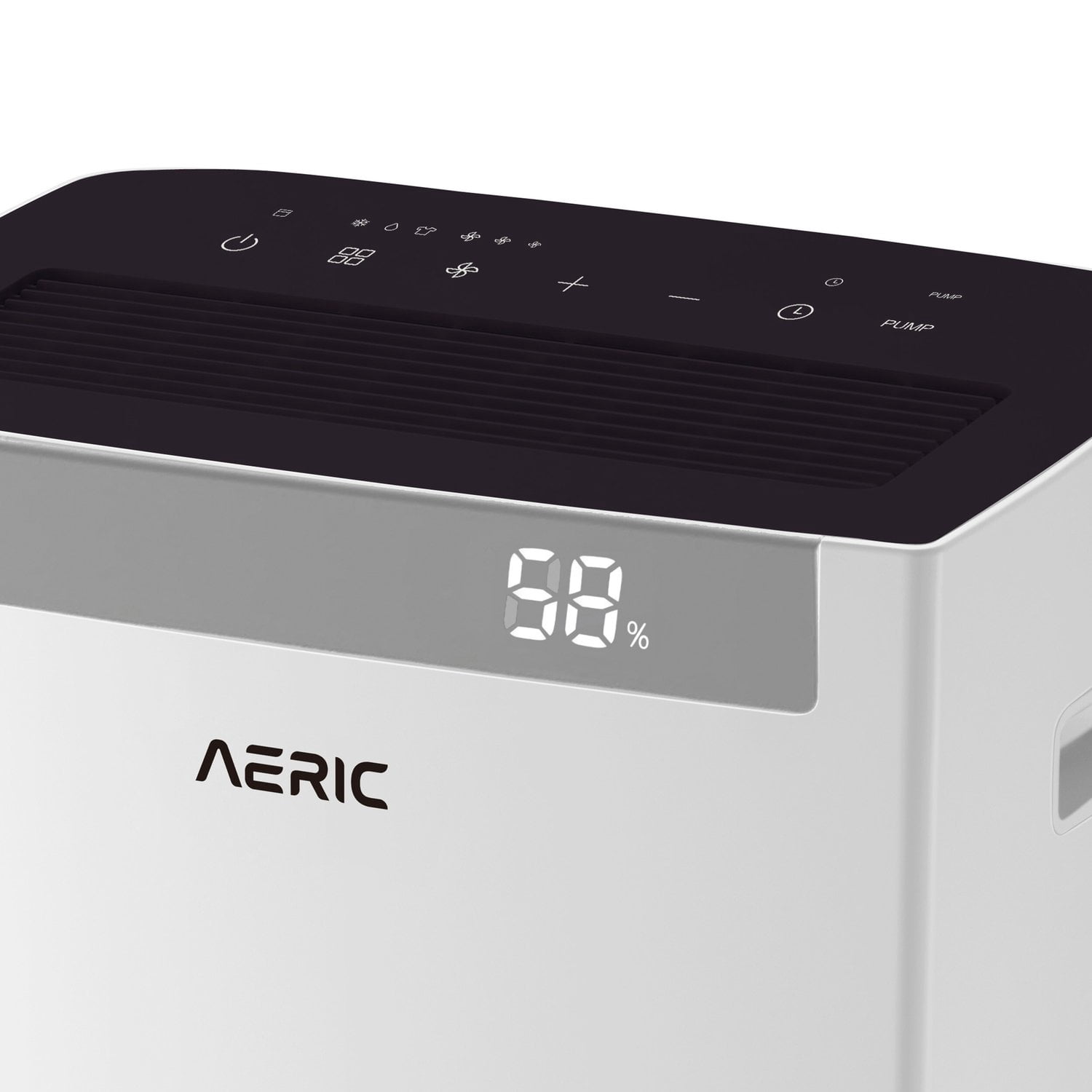Aeric 50-Pint Portable Dehumidifier for Large Rooms up to 4500 Sq Ft with Drain Hose (White) d0y68