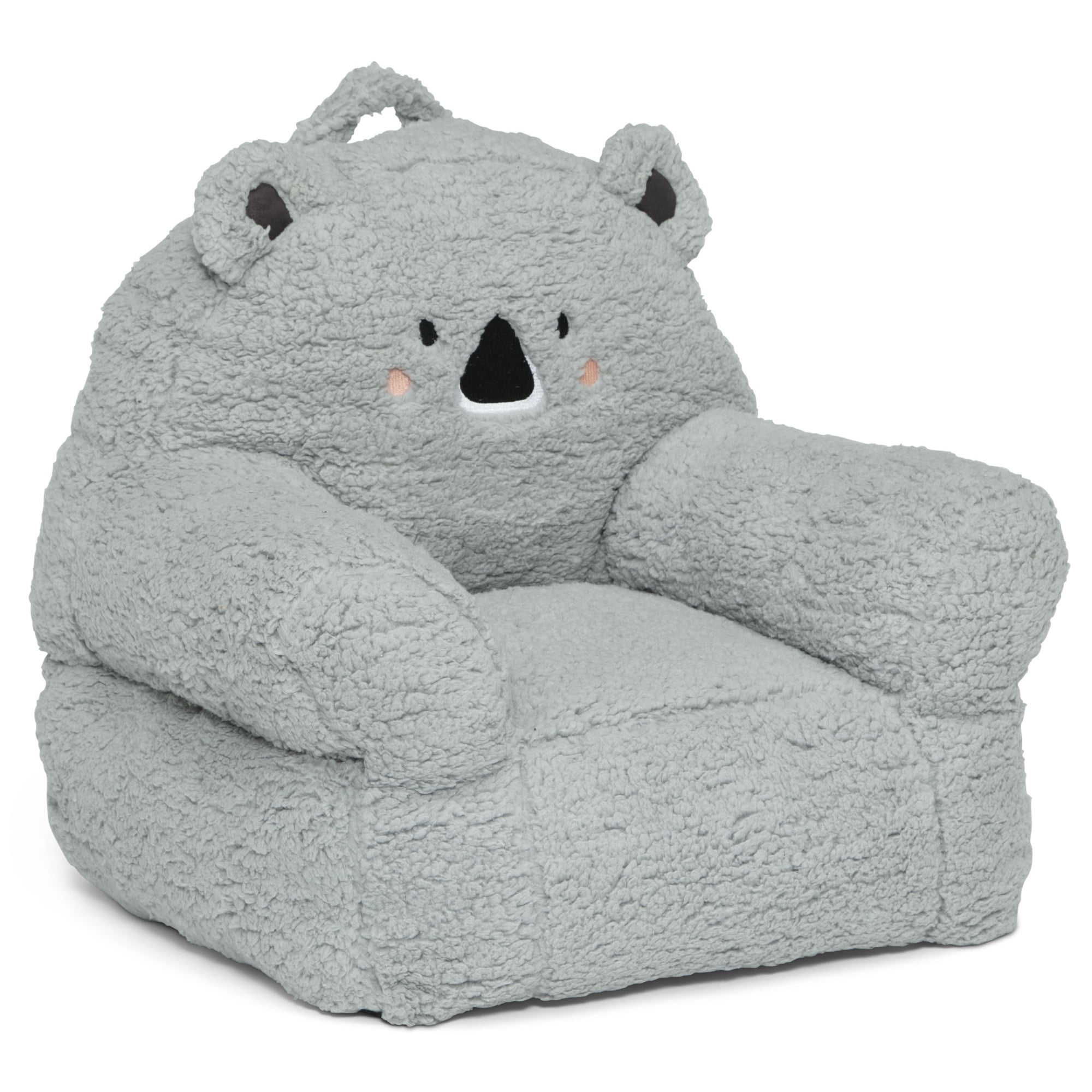 Delta Children Cozee Pal Chair, Koala (Grey, 19 in x 17.5 in x 19 in) t2dp3
