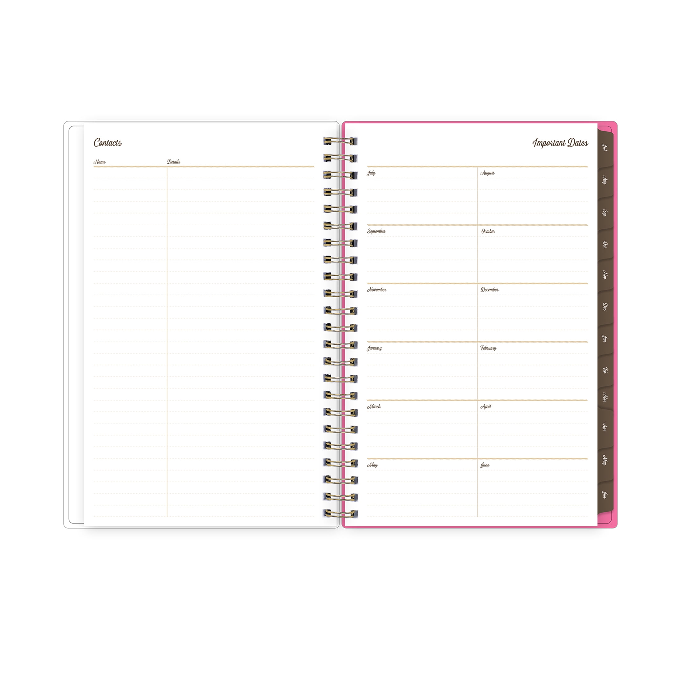 Blue Sky Jessie James Decker Monthly Weekly Planner, 15-Month Academic Organizer (Jess Pink, 5 in x 8 in) z6ar7