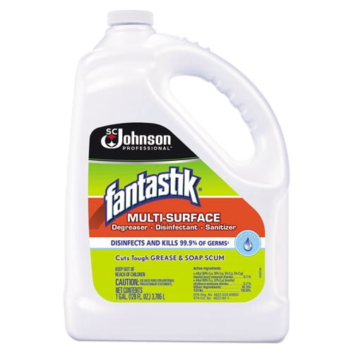 Fantastik All-Purpose Cleaner, Fresh Scent, Heavy-Duty Grease Remover (8 Pack, 32 fl oz) lgryi