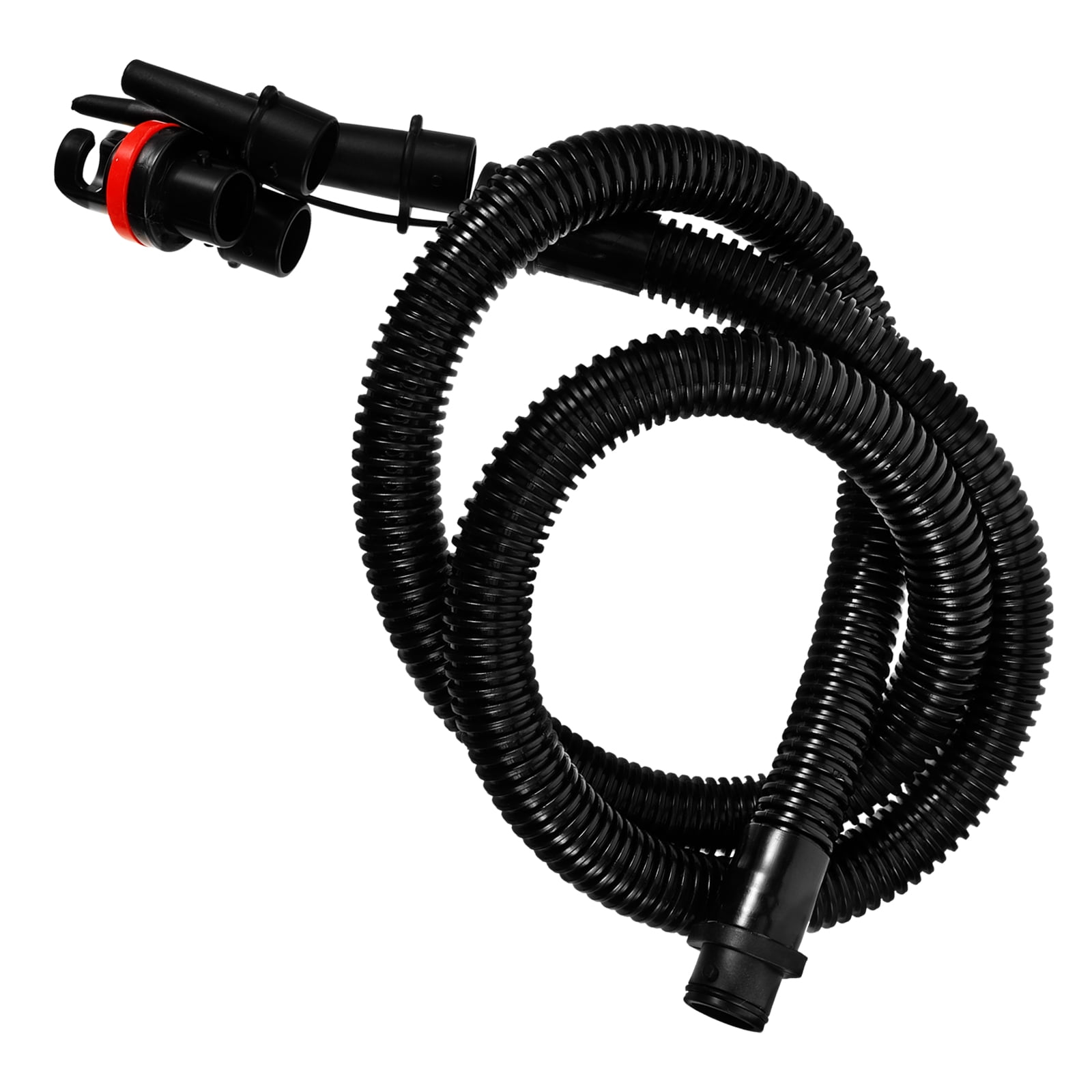 Worgeous Inflatable Pump Extension Hose with Adapter (Black, 51.18 in) g1unl