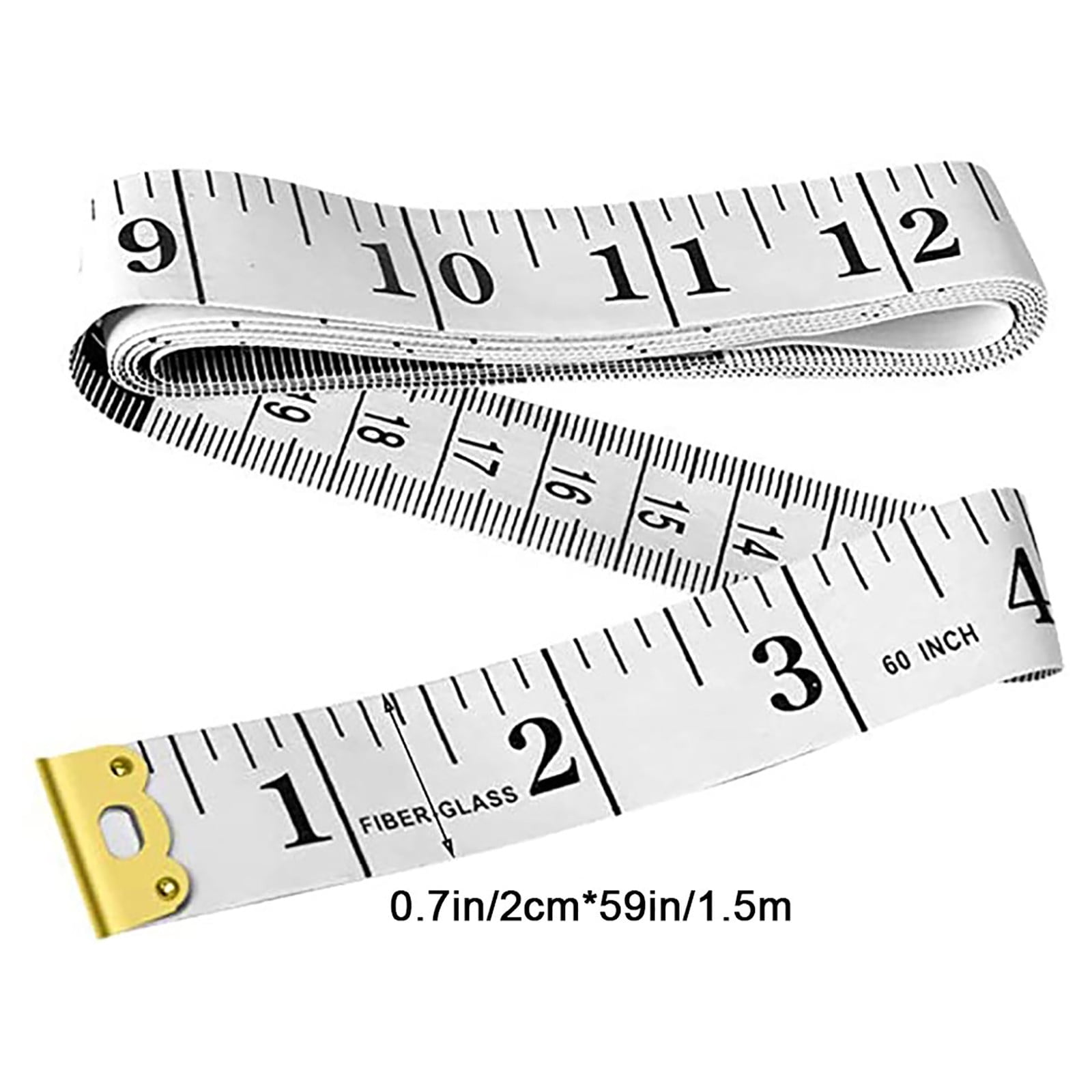 Wovilon Soft Tape Measure Flexible Vinyl Ruler for Sewing Tailoring and Body Measurement (Blue, 60 in) ug1jn