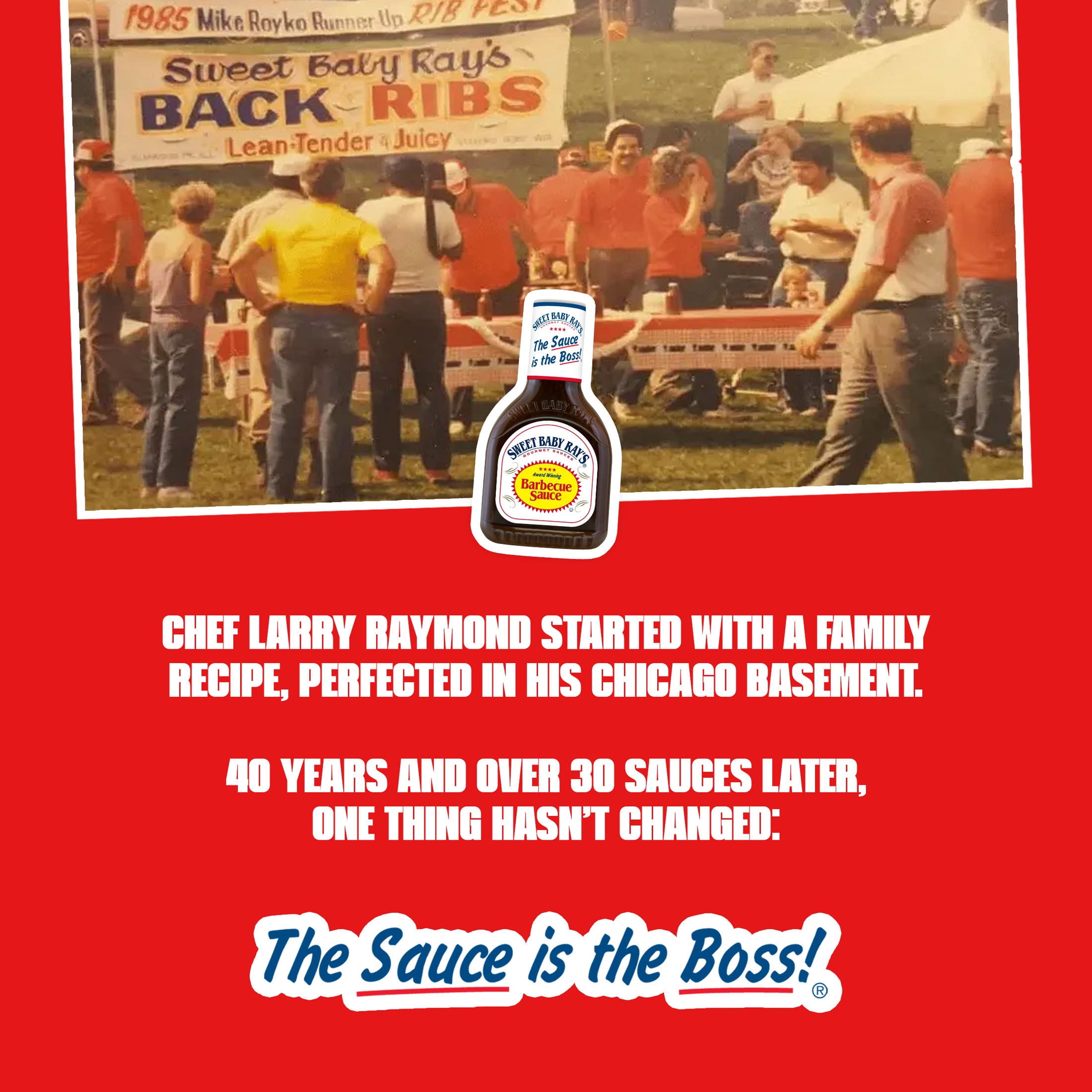 Sweet Baby Ray's Original Barbecue Sauce, Classic Sweet & Tangy Flavor (40 oz) iuqki