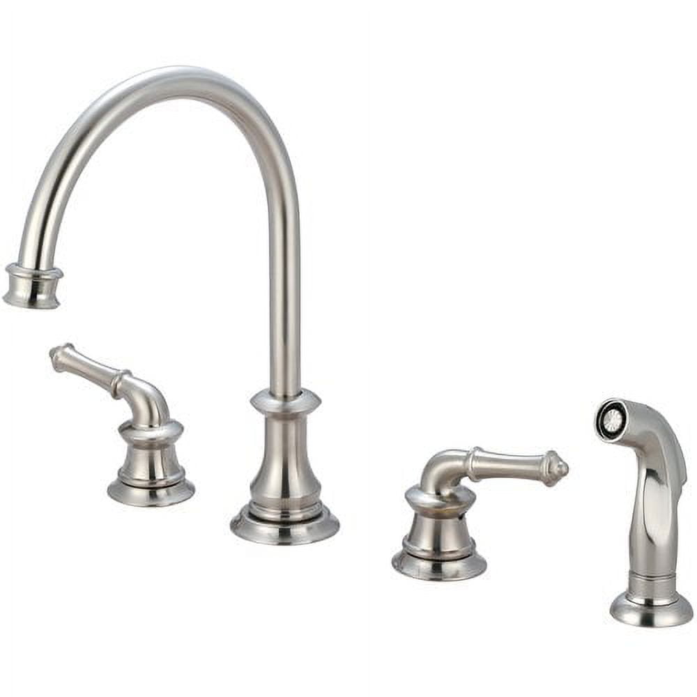Pioneer Faucets Del Mar Widespread Kitchen Faucet (Oil Rubbed Bronze, 1.5 GPM) dxlzt