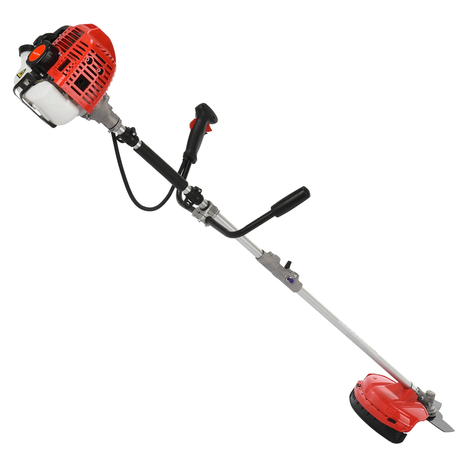 Bestolf 52cc 2-Stroke Gas Powered 2-in-1 String Trimmer and Brush Cutter (Red, 52cc Engine) ux4ru