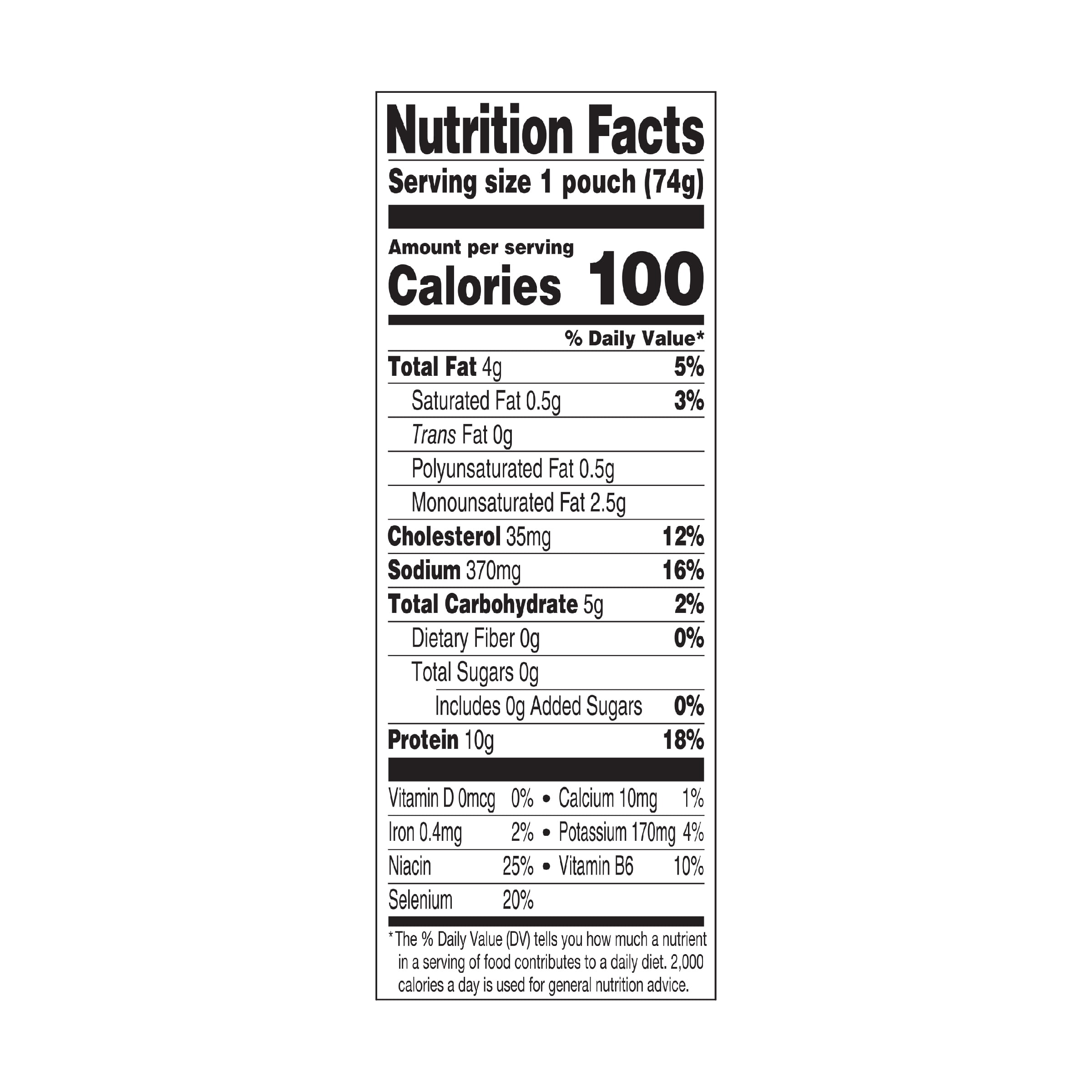 StarKist Chicken Creations Premium White Chicken, Garlic and Herb (2.6 oz) t5sdr