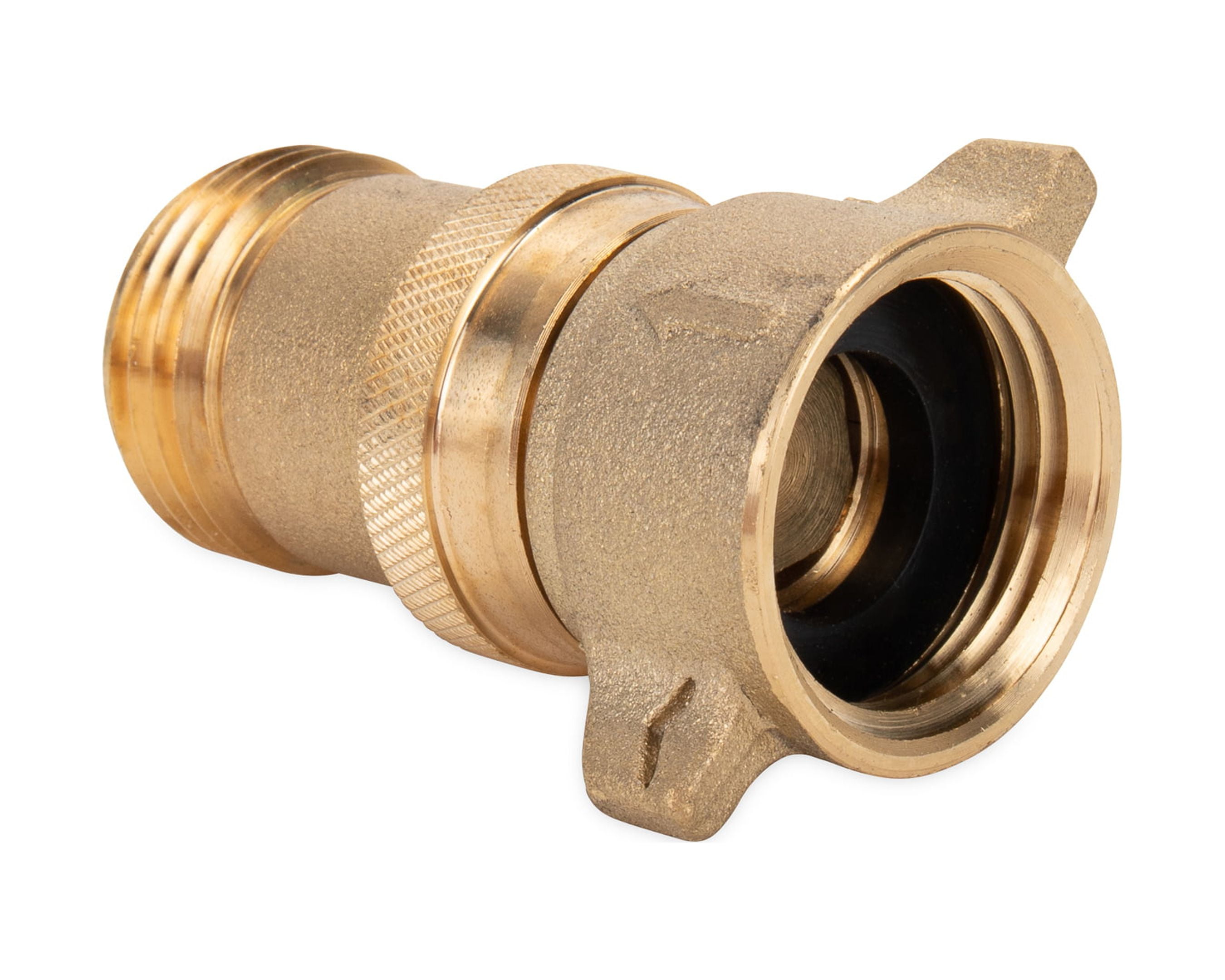 Camco 40051 RV Water Pressure Regulator, Lead-Free Brass Plumbing Accessory (Gold, 0.75 in) aojbk