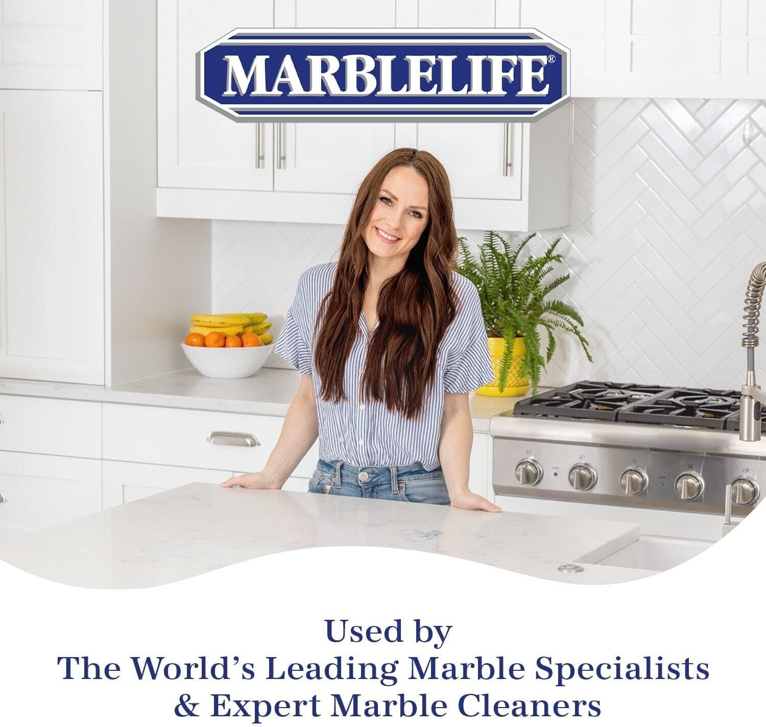 MARBLELIFE Marble and Travertine Surface Cleaner (Streak-Free Formula, 32 oz) cf0a4