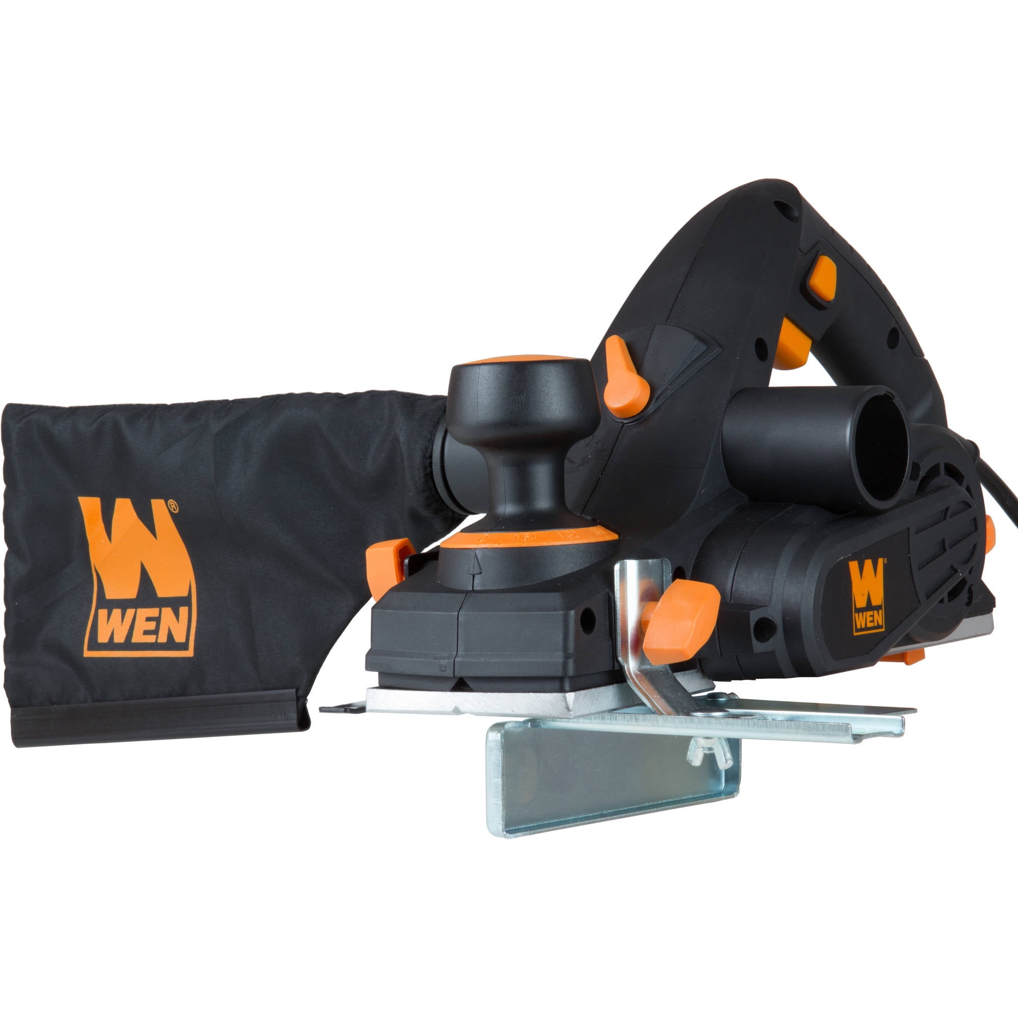 WEN 6 Amp Electric Hand Planer with 3-1/4 in Cutting Width (Black, 6 lb) xya0q