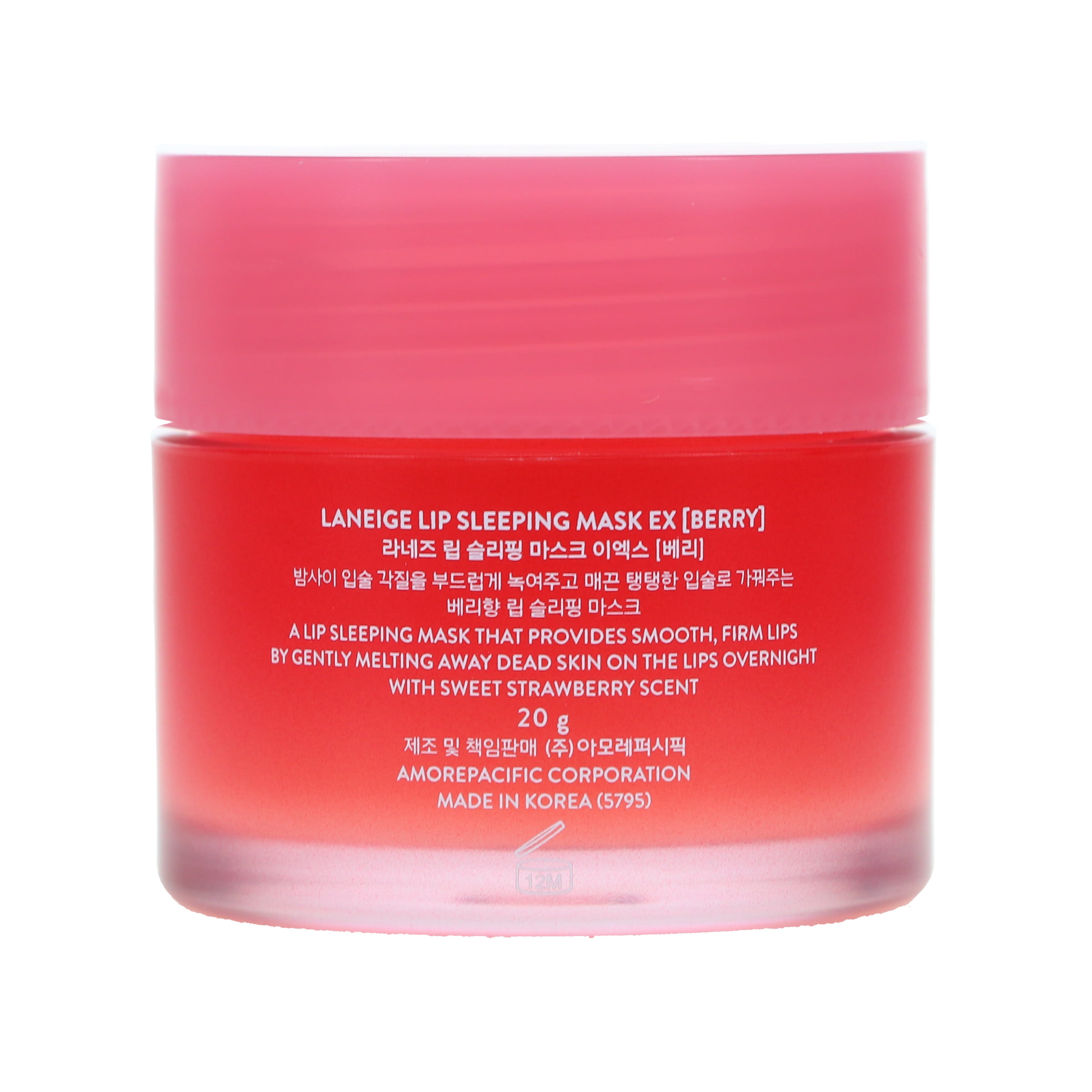 Laneige Lip Sleeping Mask Berry Intense Hydration Overnight Treatment (Pink, 0.7 oz) zx4fg